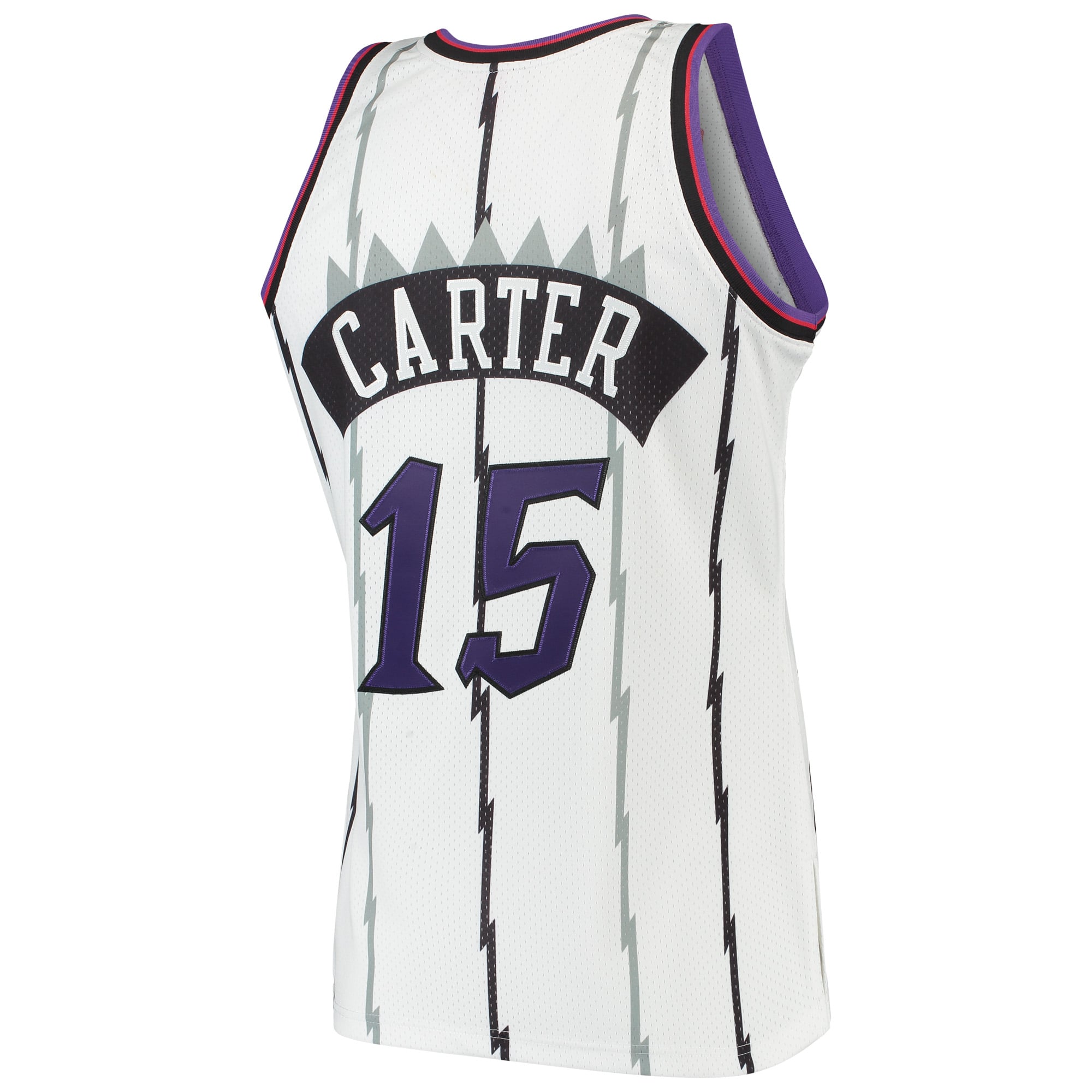 Vince Carter Toronto Raptors Mitchell & Ness 1998/99 Hardwood Classics Style Jersey White