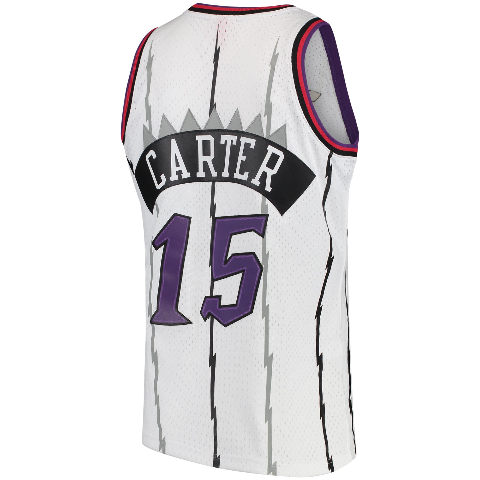 Vince Carter Toronto Raptors Mitchell & Ness 1998/99 Hardwood Classics Swingman Jersey White