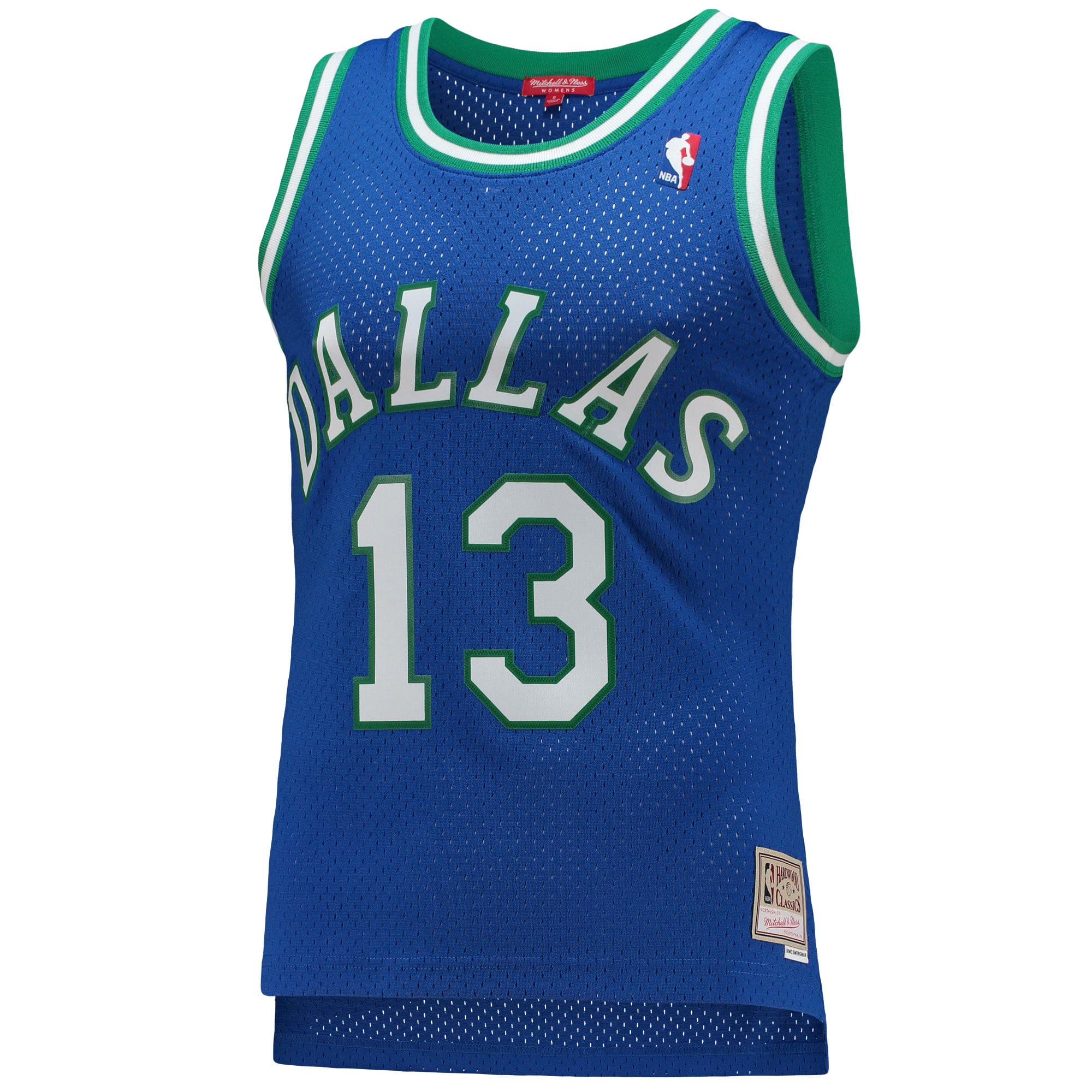 Steve Nash Dallas Mavericks Mitchell & Ness Women's 1998/99 Hardwood Classics Swingman Jersey Blue
