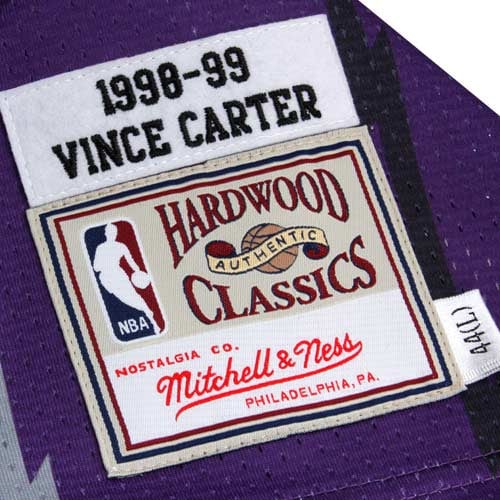 Mitchell & Ness Vince Carter Toronto Raptors 1998/99 Throwback Style Jersey Purple