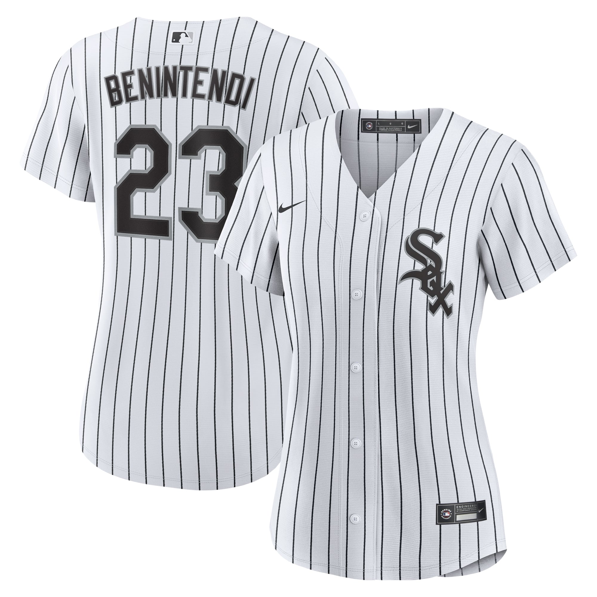 Andrew Benintendi Chicago White Sox Women's Home Fan Ready Player Jersey White/Black