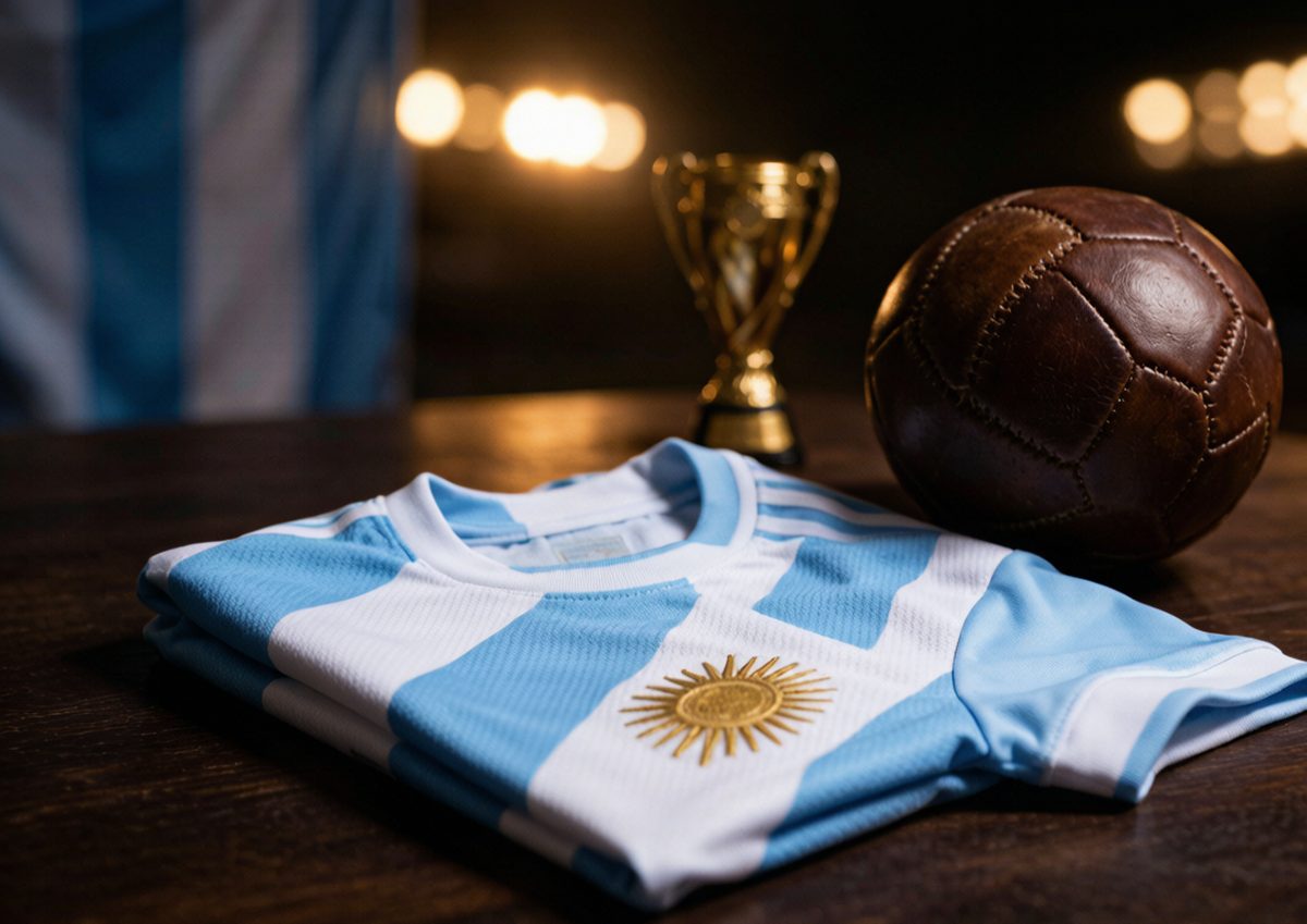 Argentina 2026 home jersey, Lionel Messi tribute