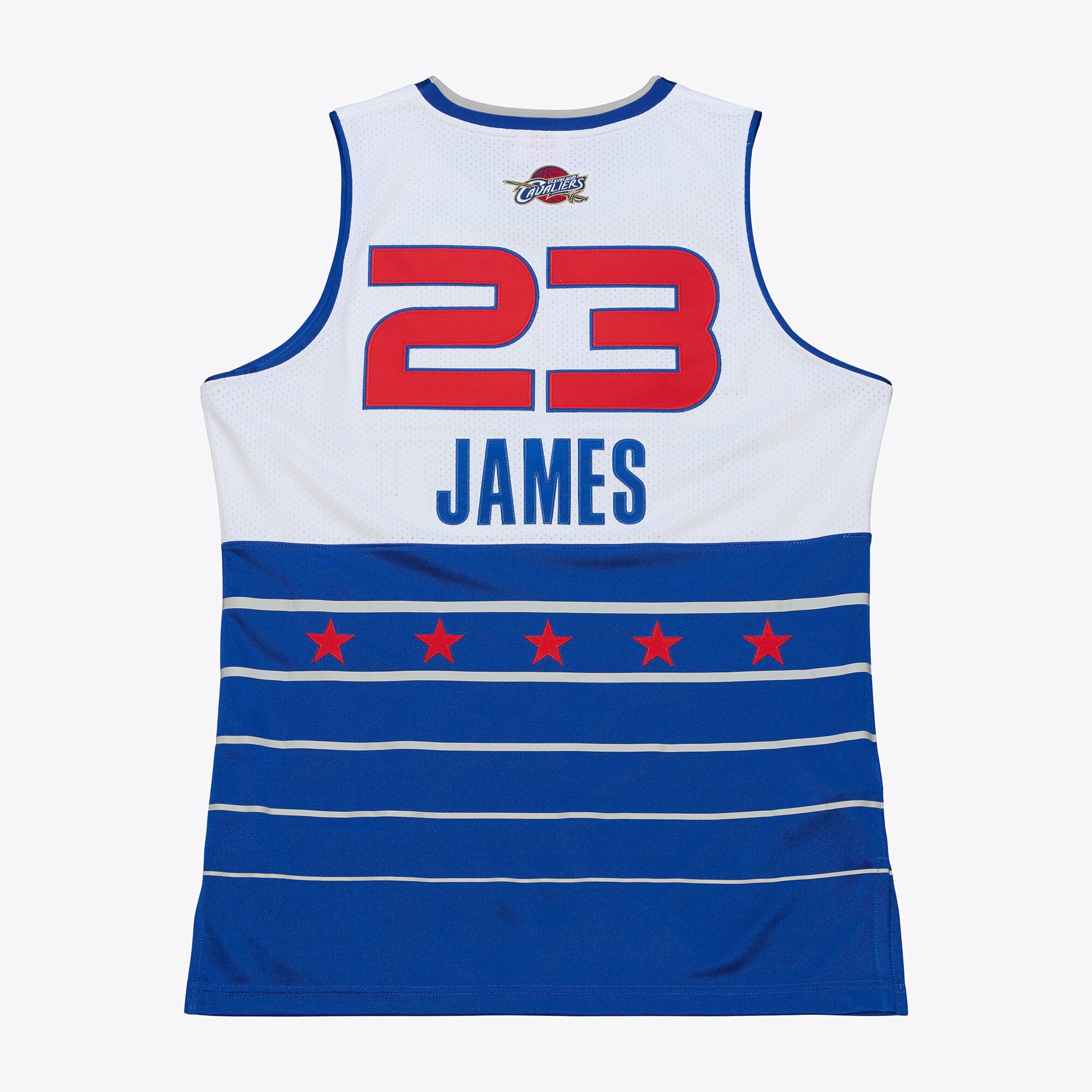 LeBron James 2006 NBA All Star Game Mitchell & Ness Style Jersey White/Blue