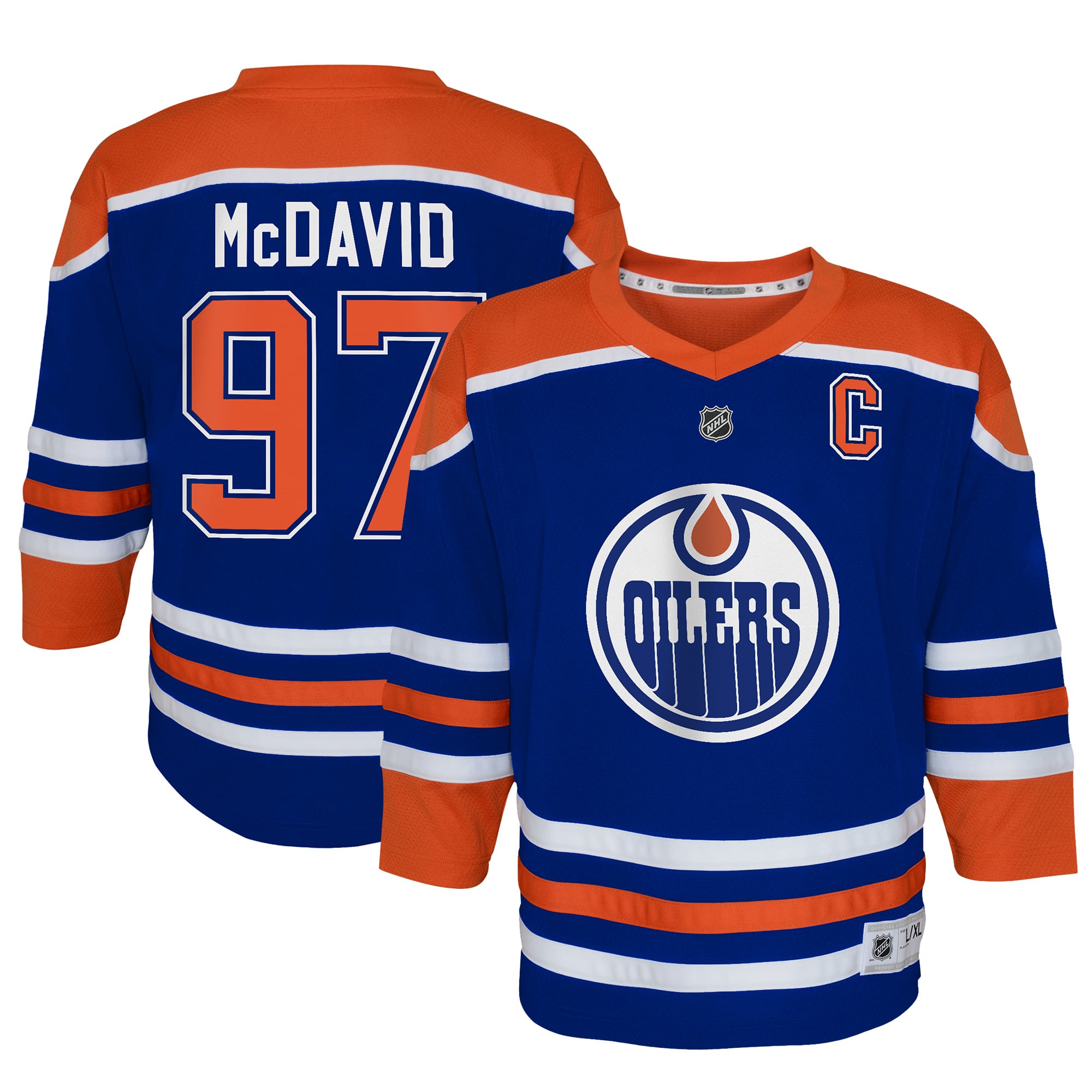 Connor McDavid Edmonton Oilers Infant Home Replica Player Jersey Royal