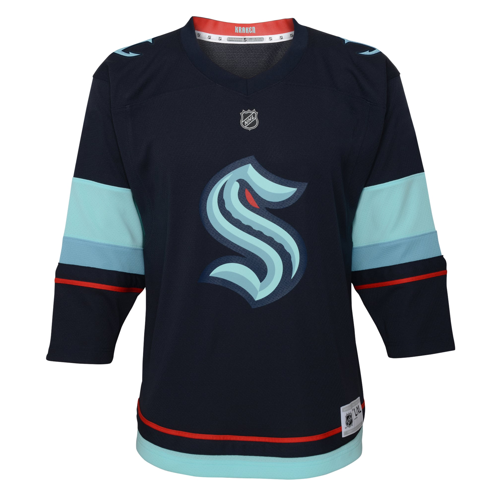 Seattle Kraken Infant Home Replica Jersey Navy