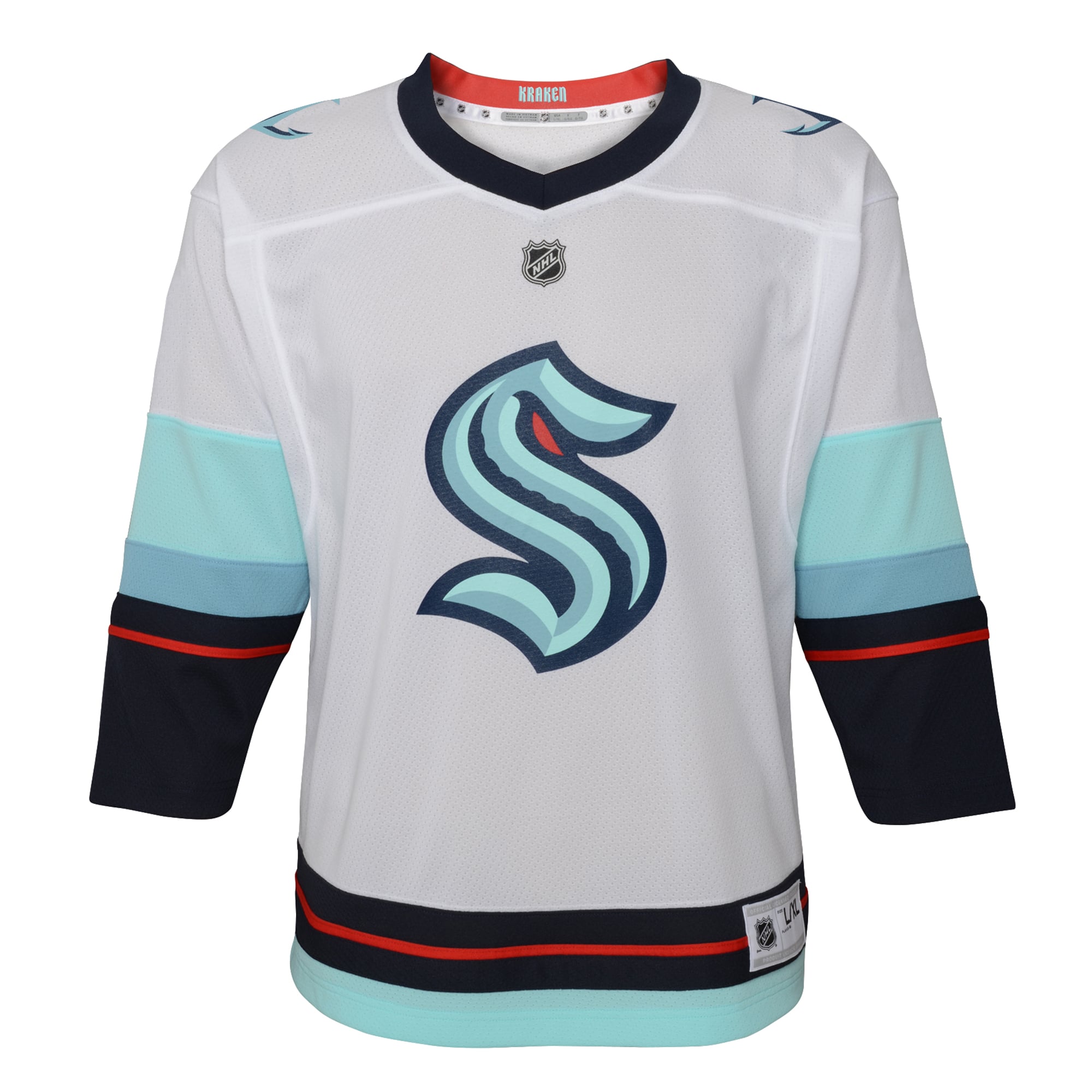 Seattle Kraken Infant Away Replica Jersey White
