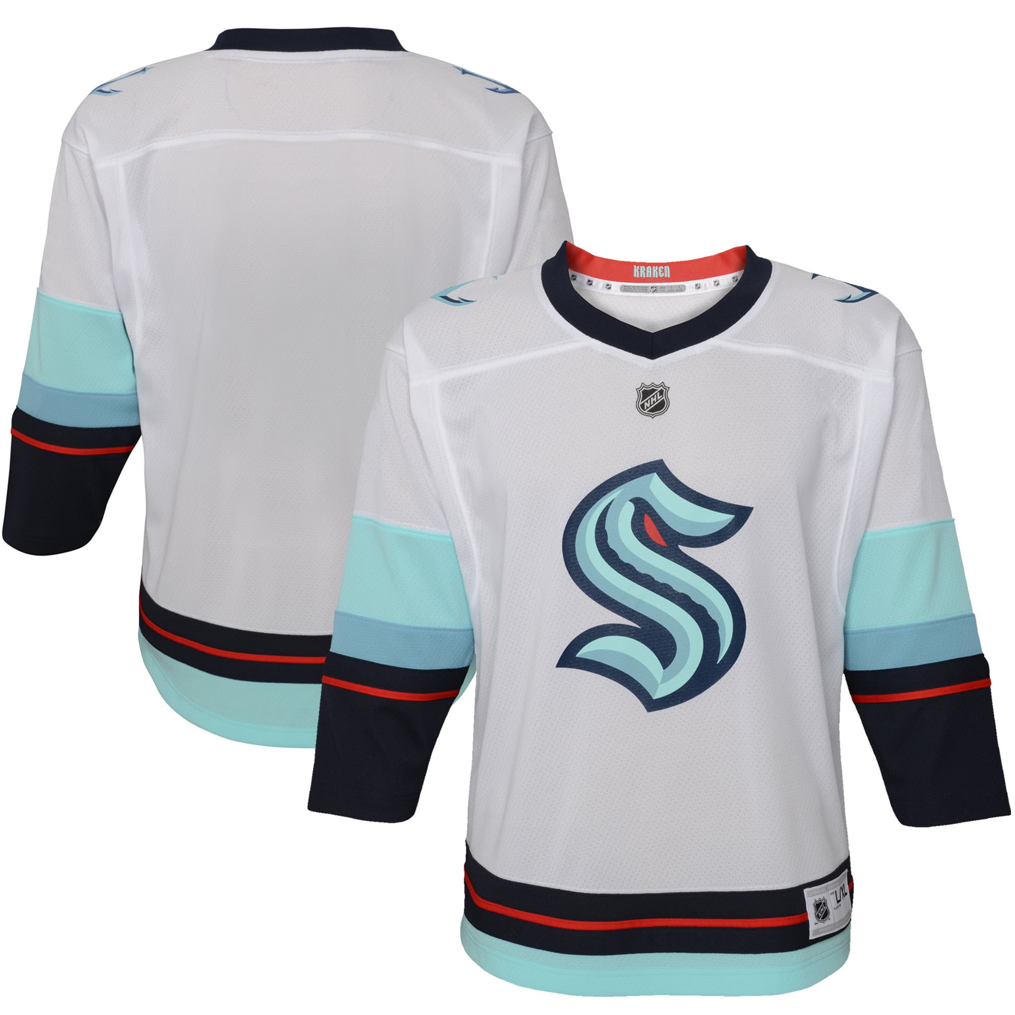 Seattle Kraken Infant Away Replica Jersey White