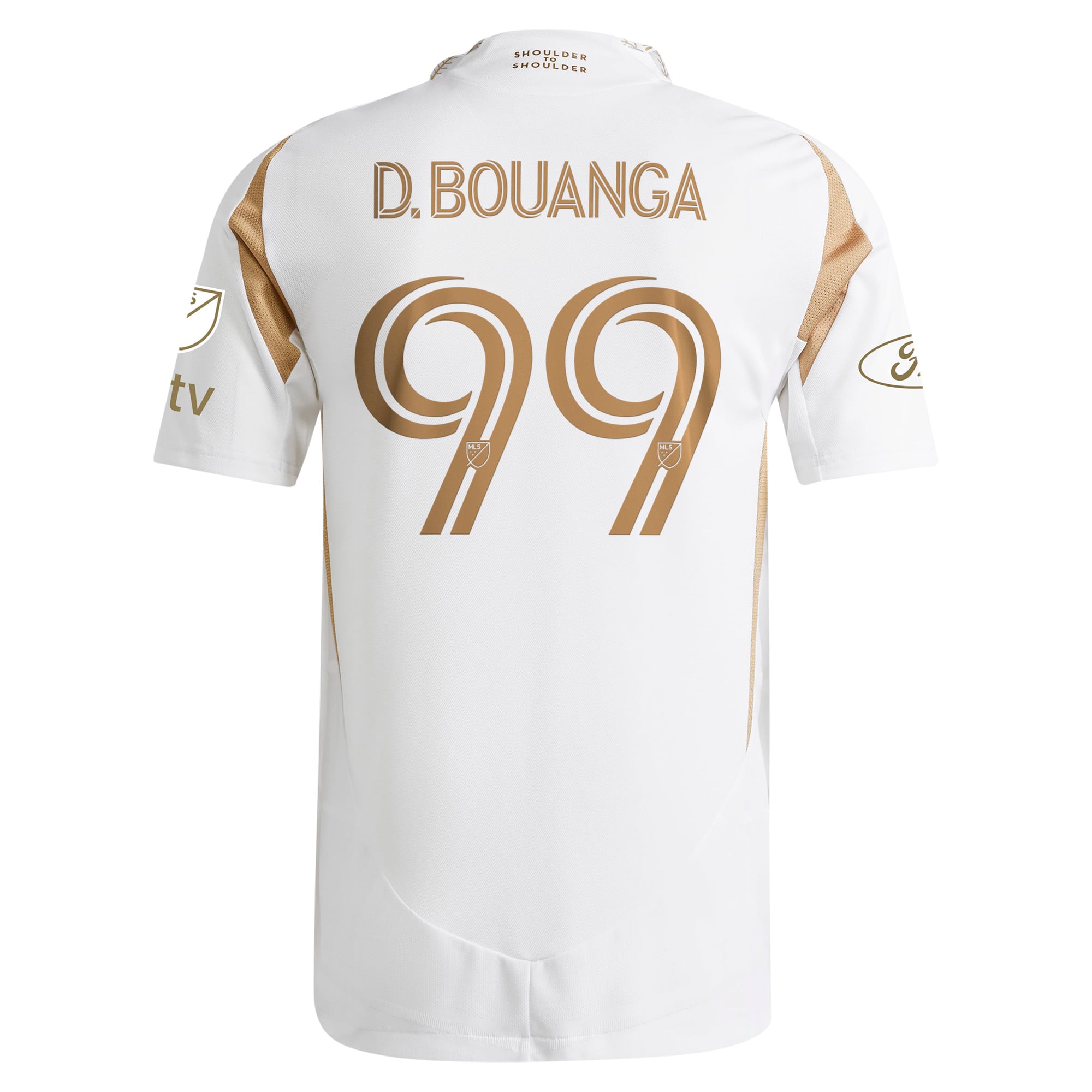 Denis Bouanga LAFC 2025 Secondary Style Player Jersey White