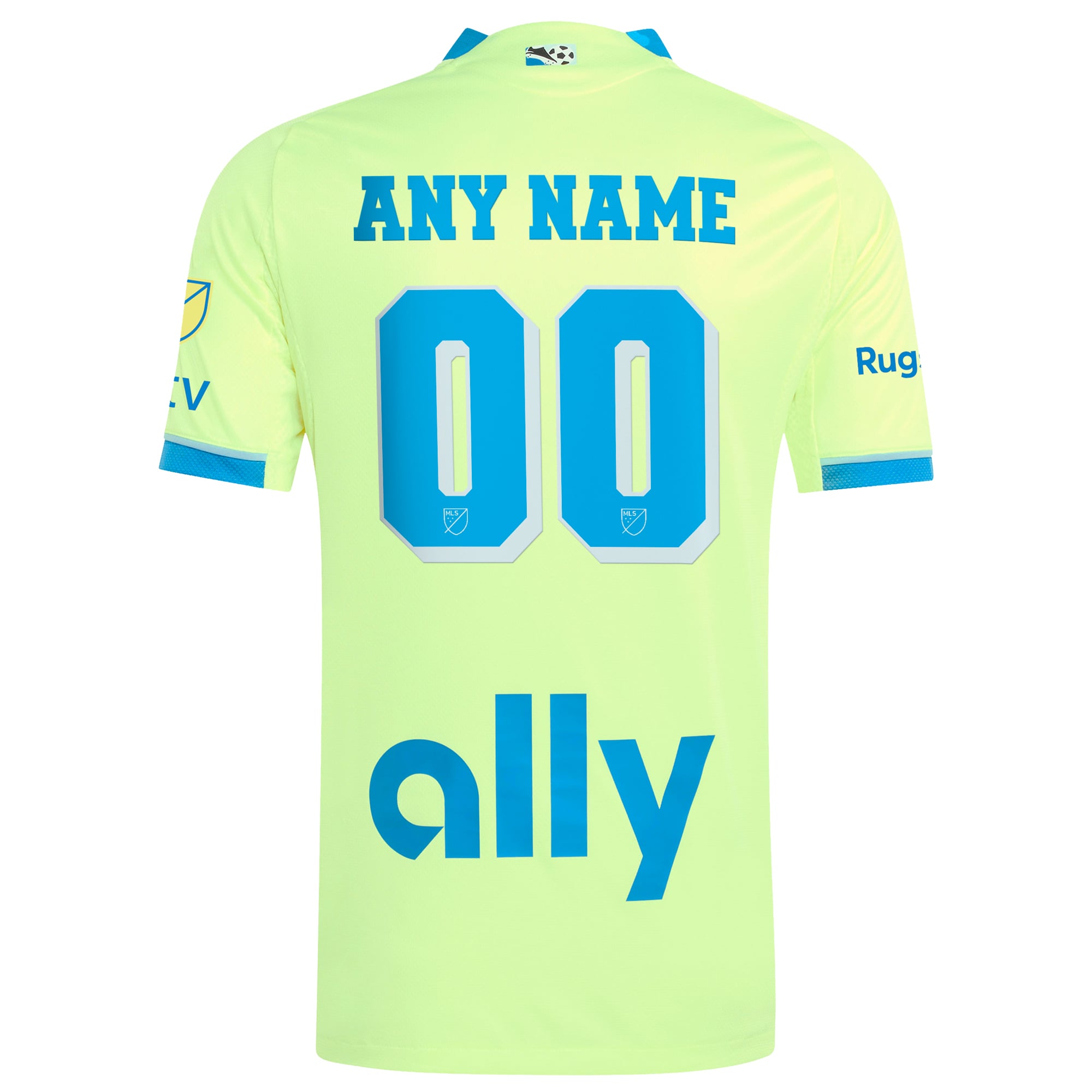 Charlotte FC 2025 Third Style Custom Jersey Yellow