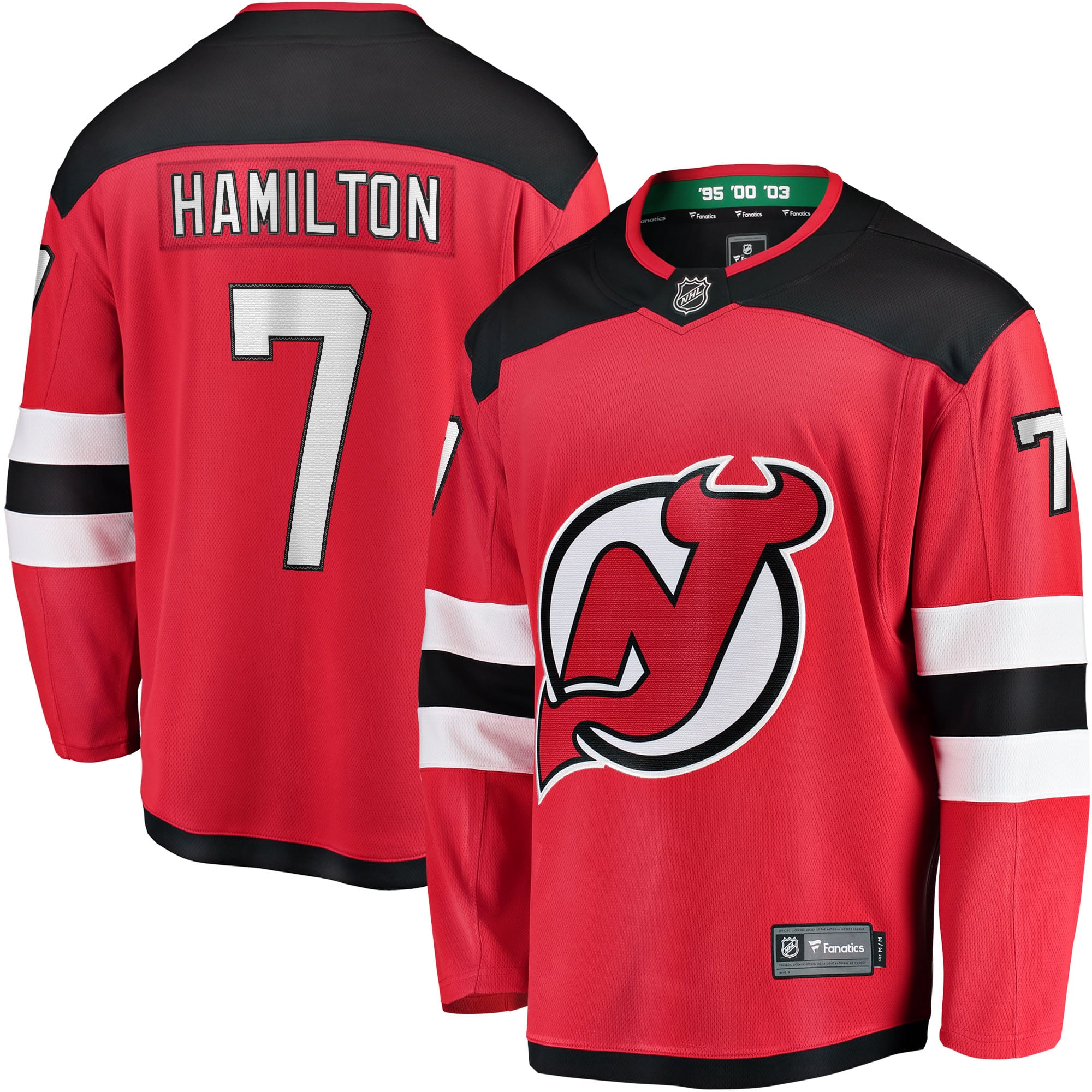 Dougie Hamilton New Jersey Devils Breakaway Player Jersey Red