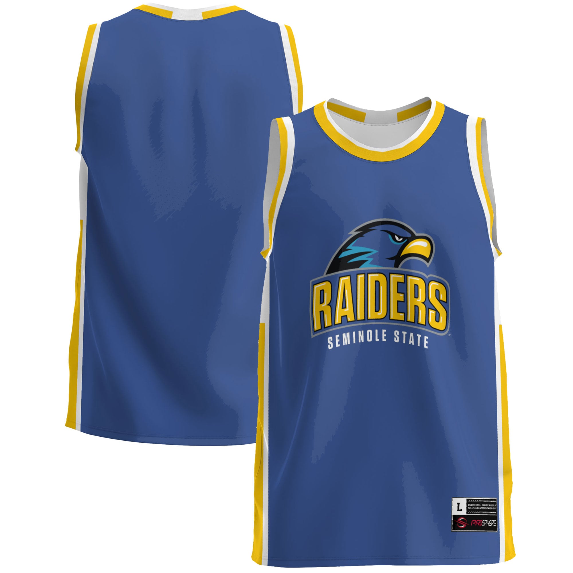 Seminole State Raiders Lightweight Basketball Jersey Blue