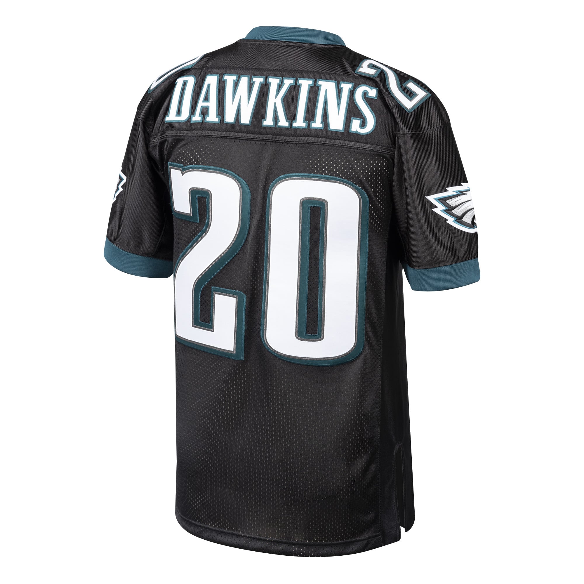 Brian Dawkins Philadelphia Eagles 2003 Mitchell & Ness Style Throwback Retired Player Jersey Black