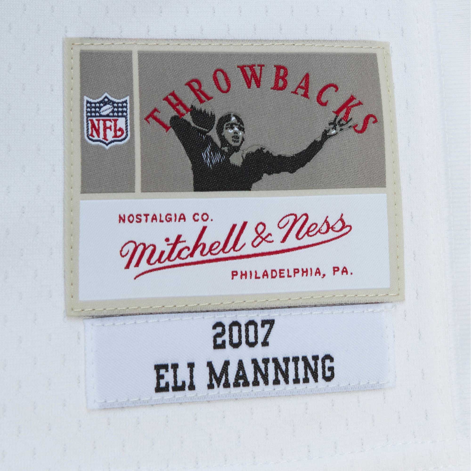 Eli Manning New York Giants Mitchell & Ness Legacy Replica Jersey White