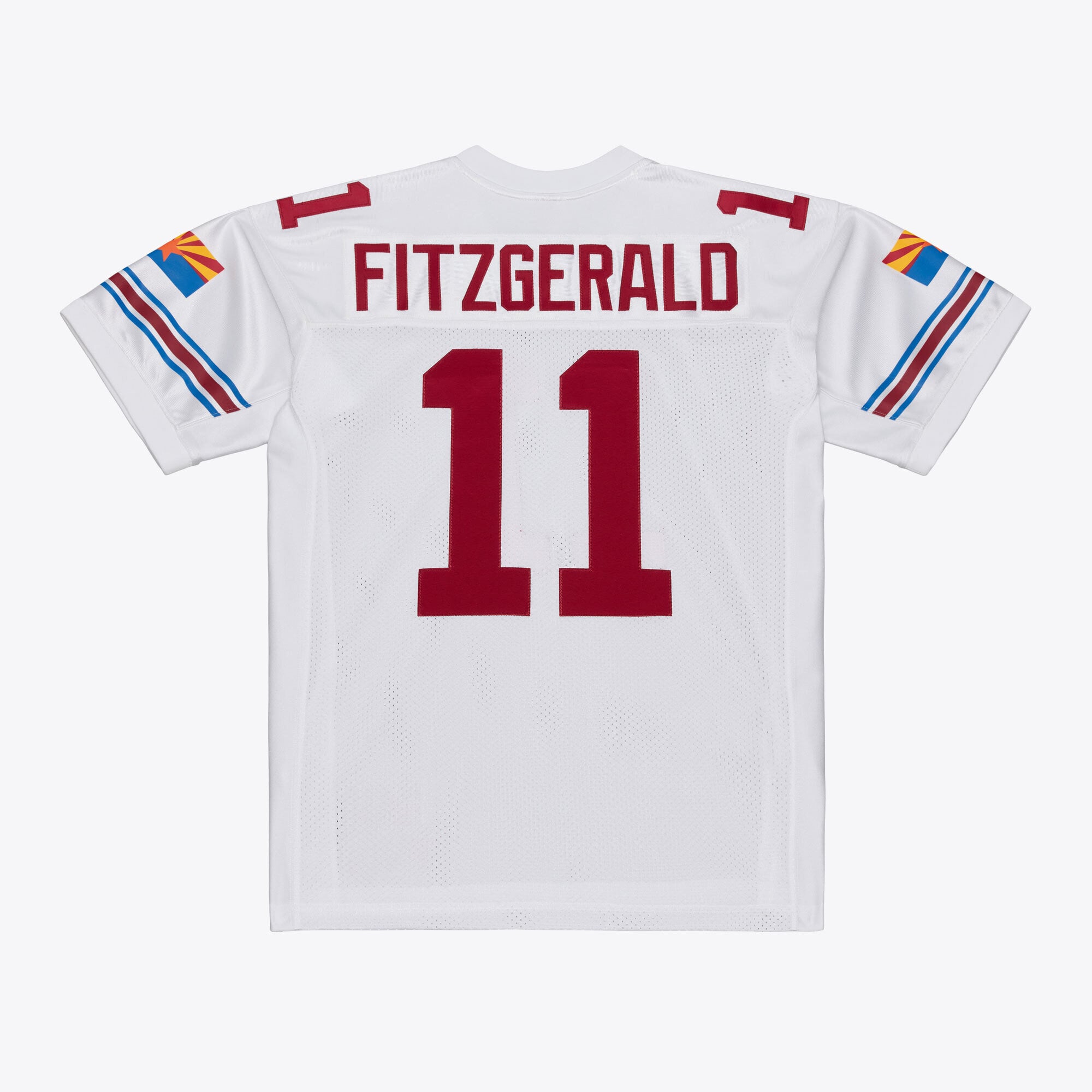 Larry Fitzgerald Arizona Cardinals Mitchell & Ness 2004 Style Throwback Jersey White