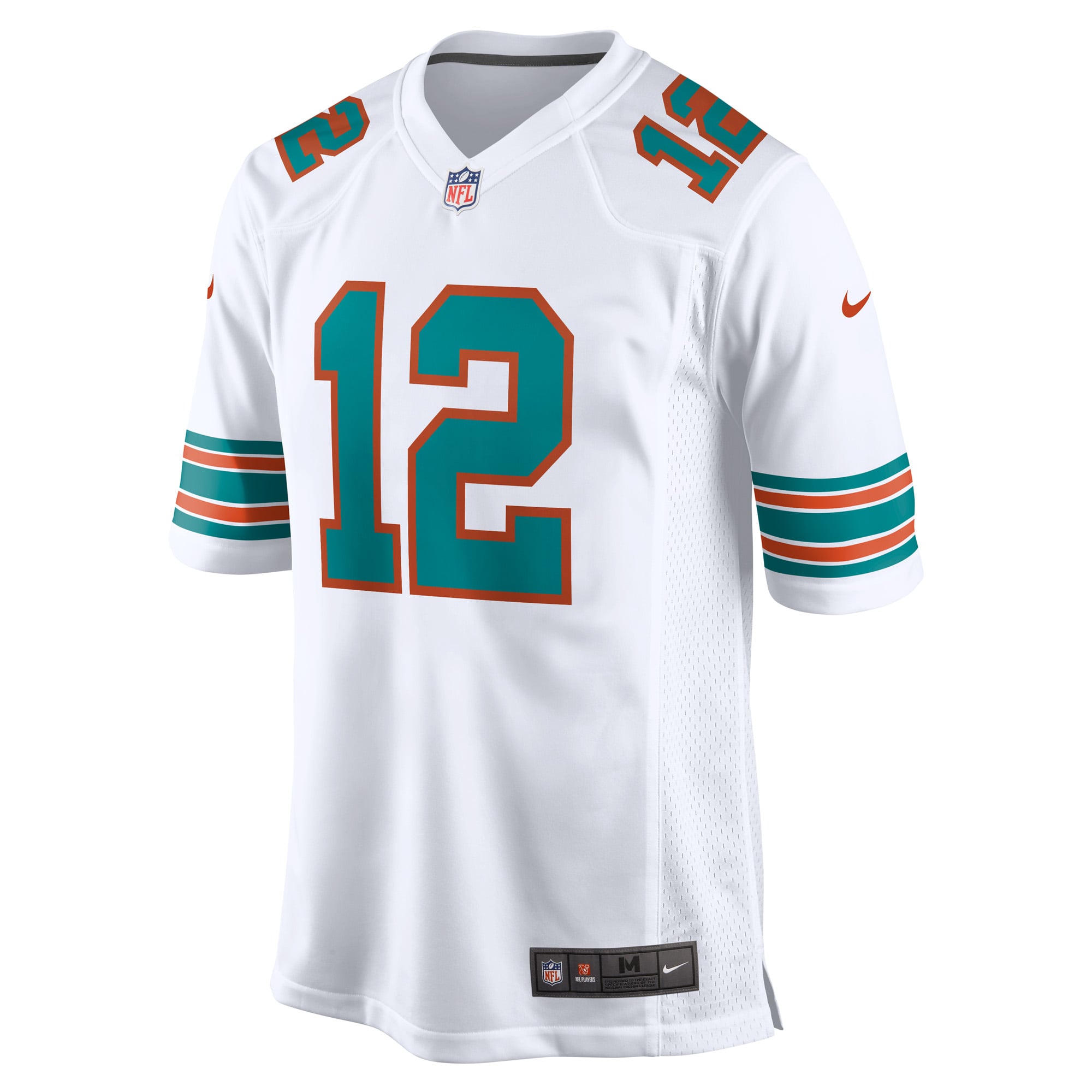 Bob Griese Miami Dolphins Retired Player Jersey White