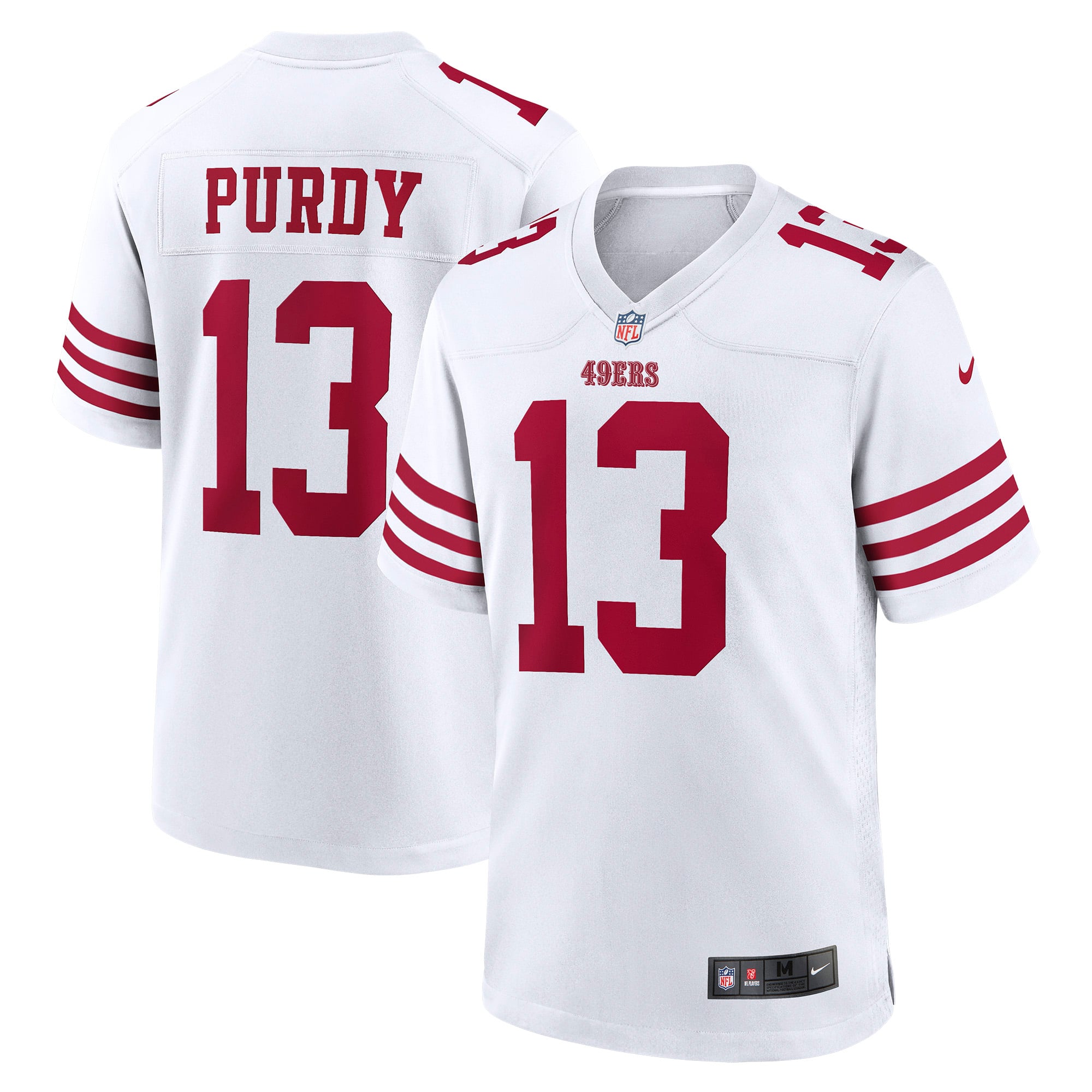 Brock Purdy San Francisco 49ers Game Player Jersey White