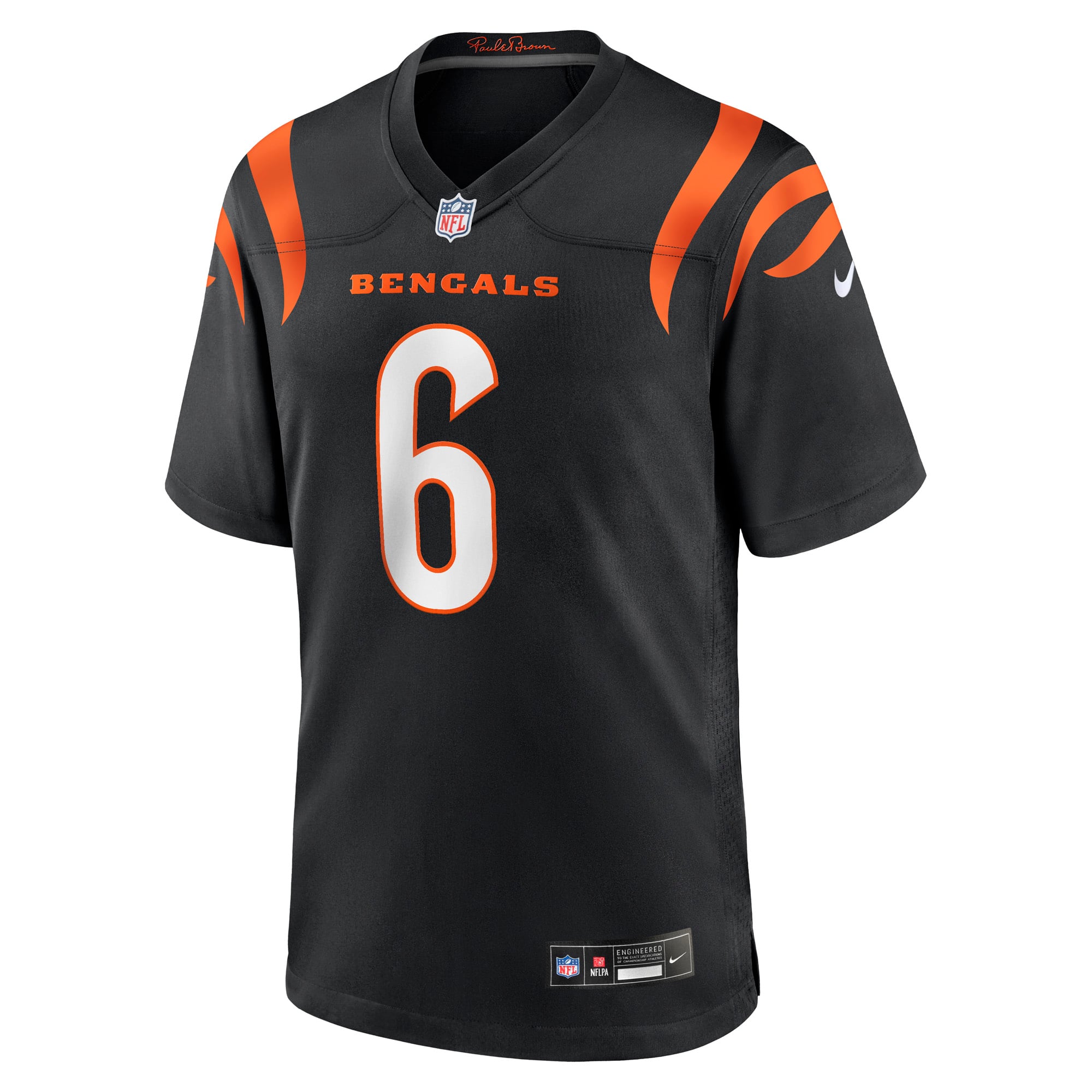 Bryan Cook Cincinnati Bengals Team Game Jersey Black