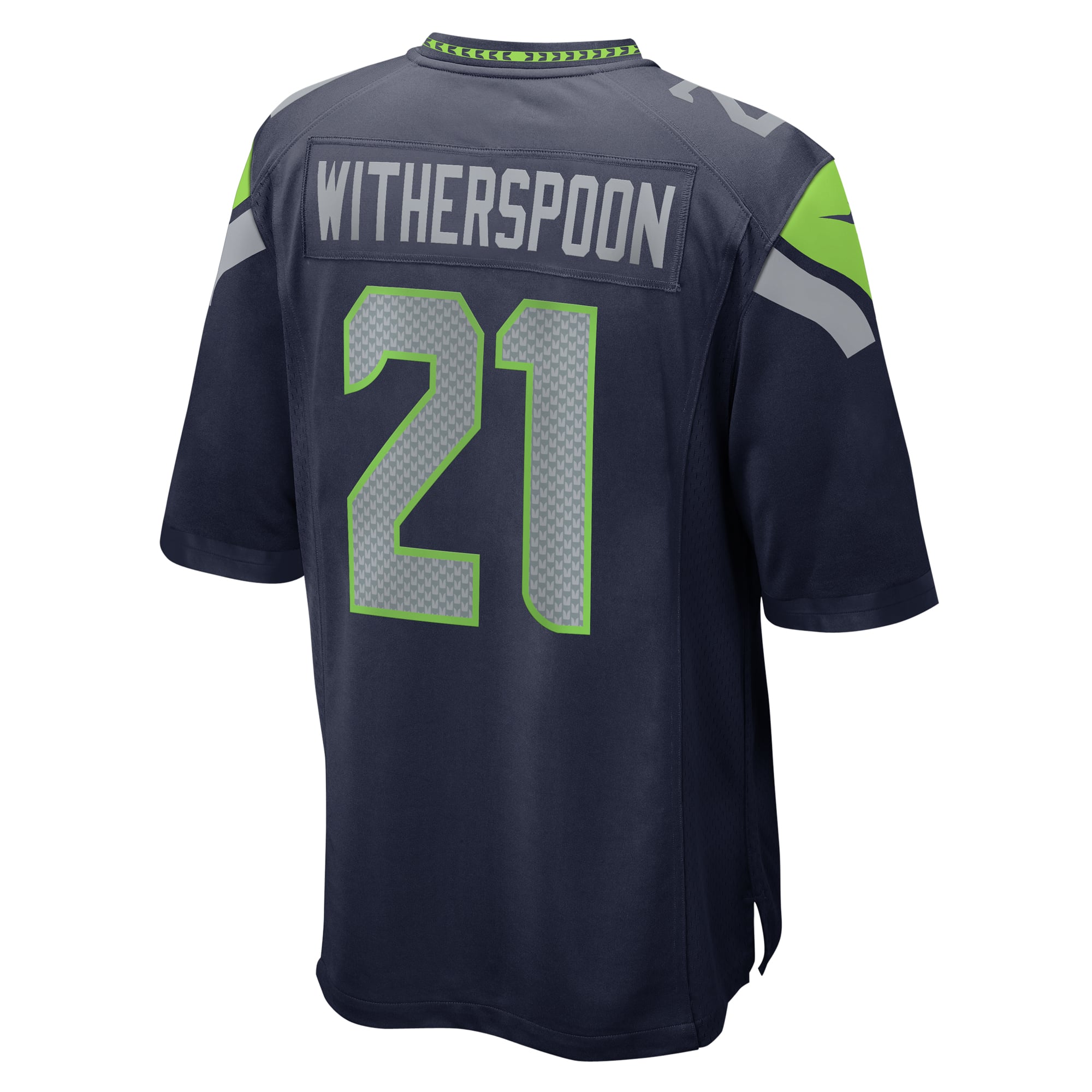 Devon Witherspoon Seattle Seahawks Game Jersey College Navy