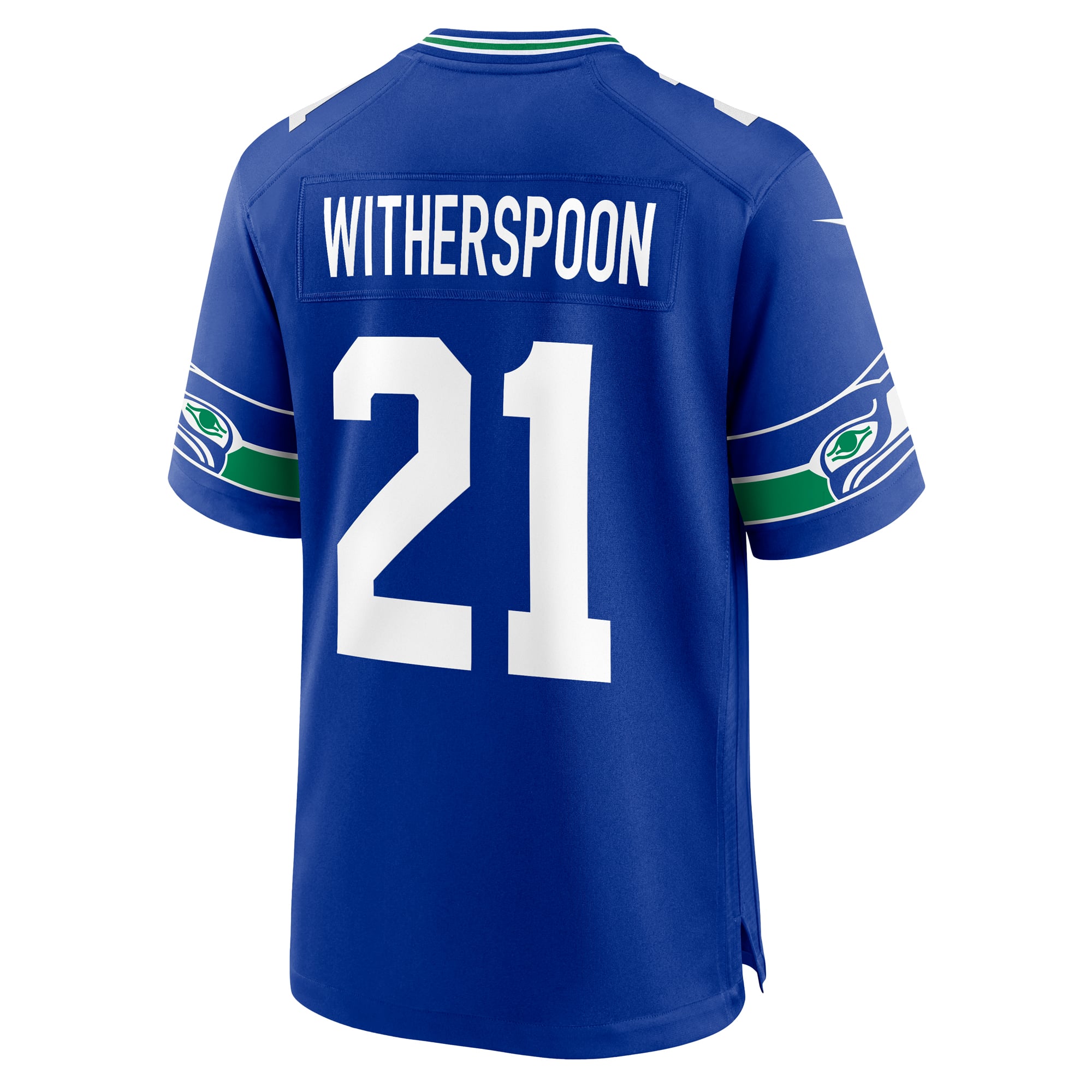 Devon Witherspoon Seattle Seahawks Throwback Player Game Jersey Royal