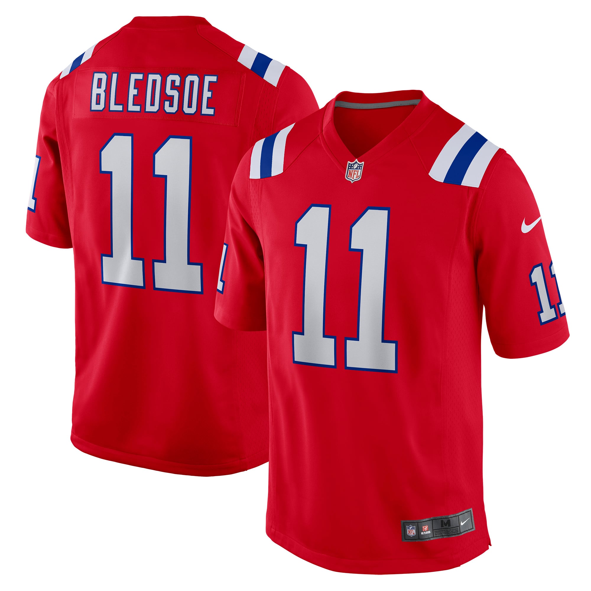 Drew Bledsoe New England Patriots Retired Player Alternate Game Jersey Red