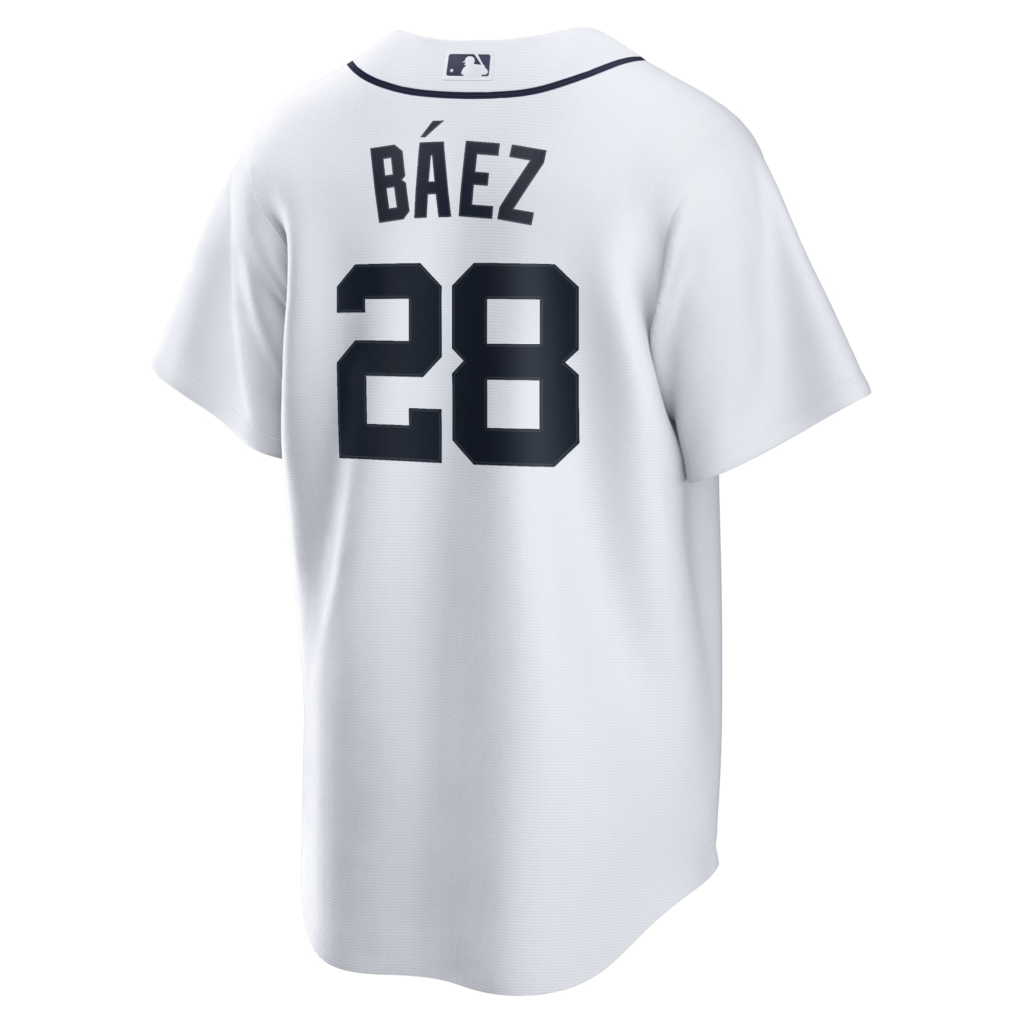 Javier Baez Detroit Tigers Home Replica Player Jersey White