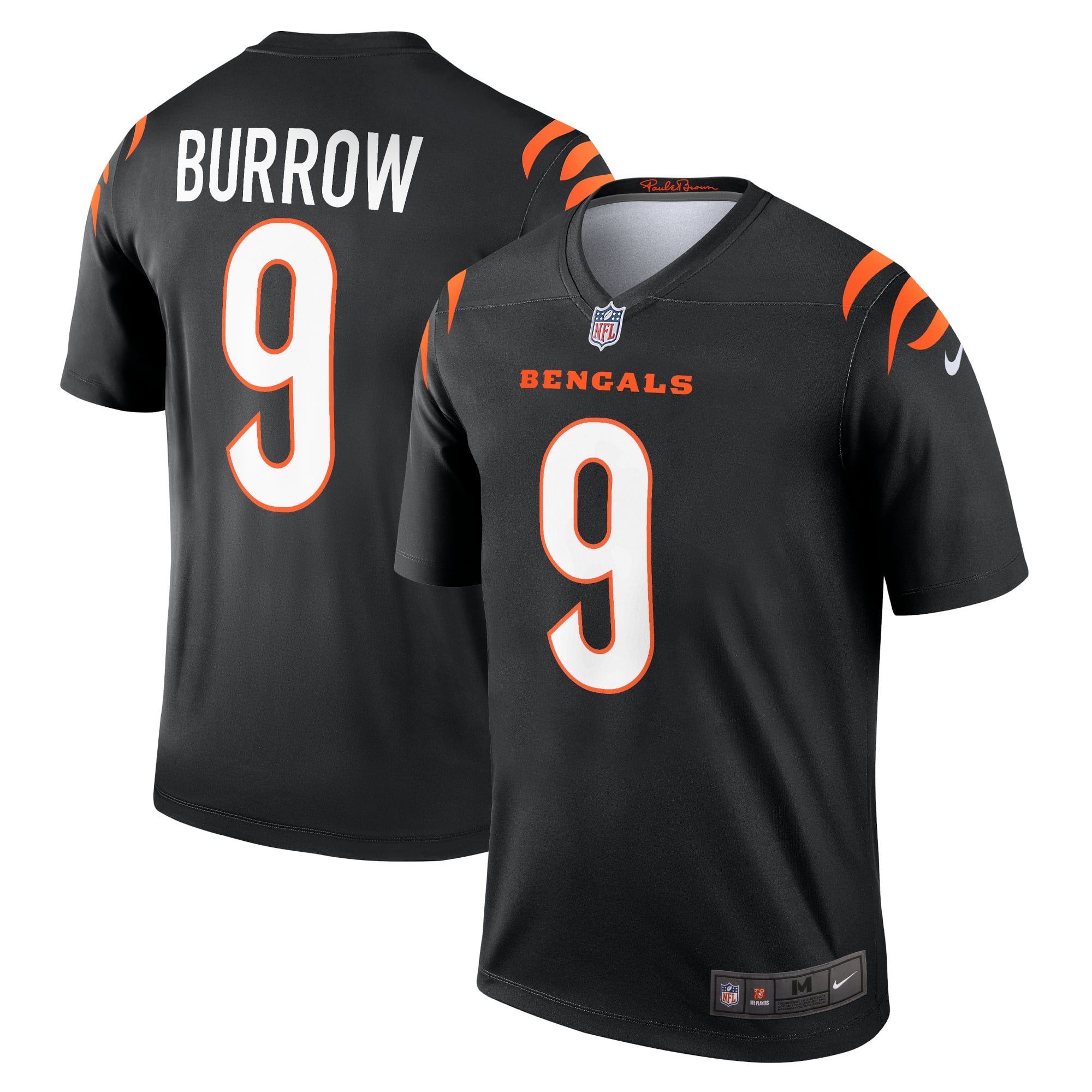 Joe Burrow Cincinnati Bengals Legend Player Performance Top Black