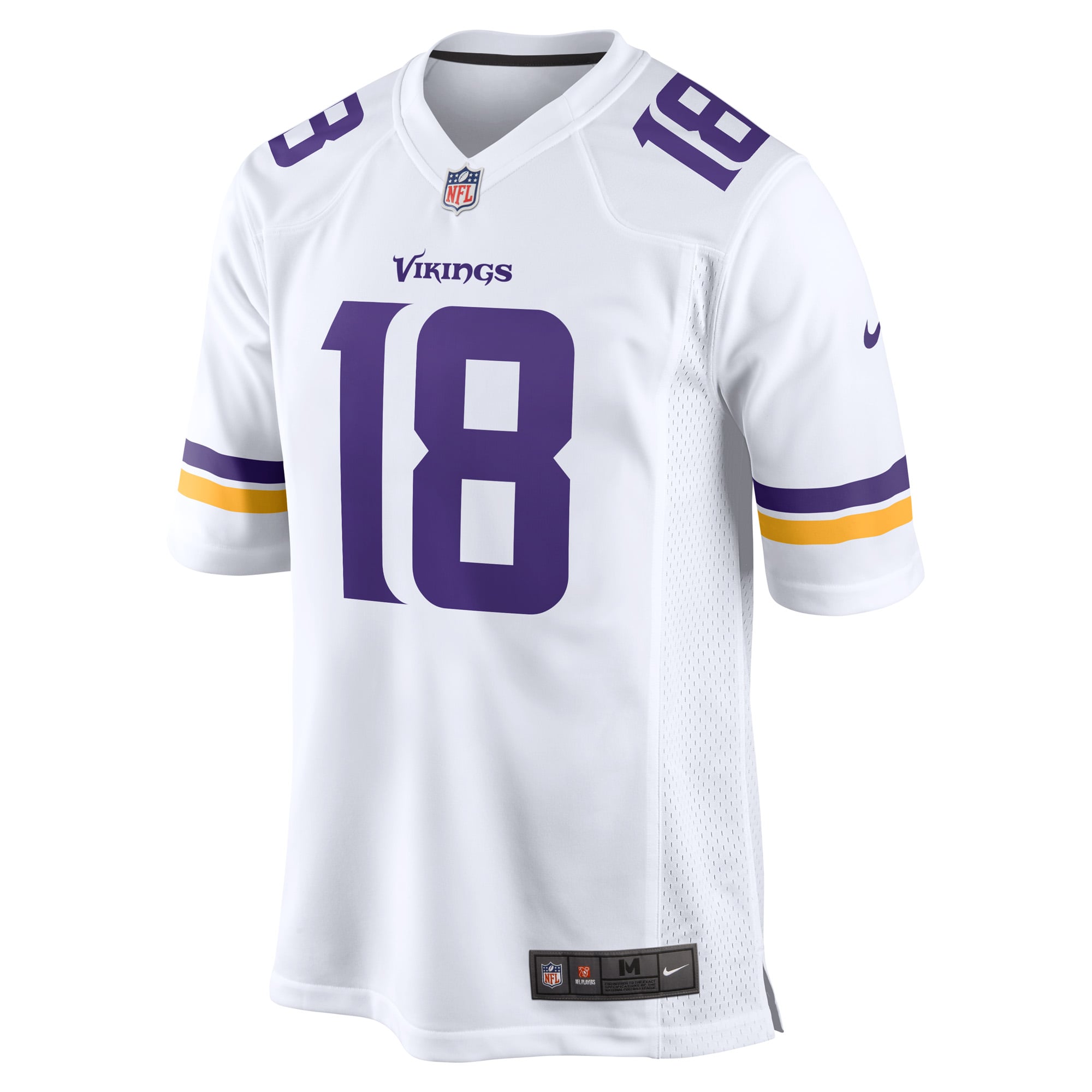 Justin Jefferson Minnesota Vikings Game Player Jersey White