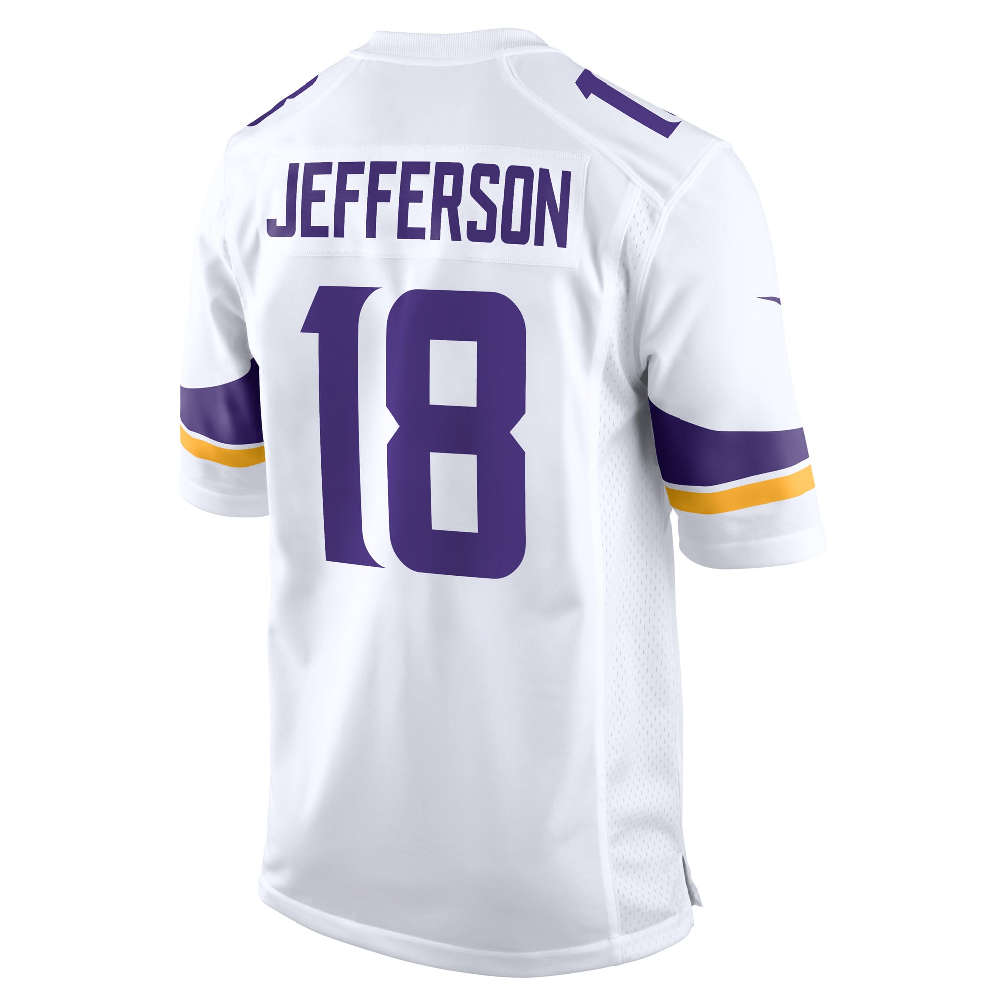 Justin Jefferson Minnesota Vikings Game Player Jersey White