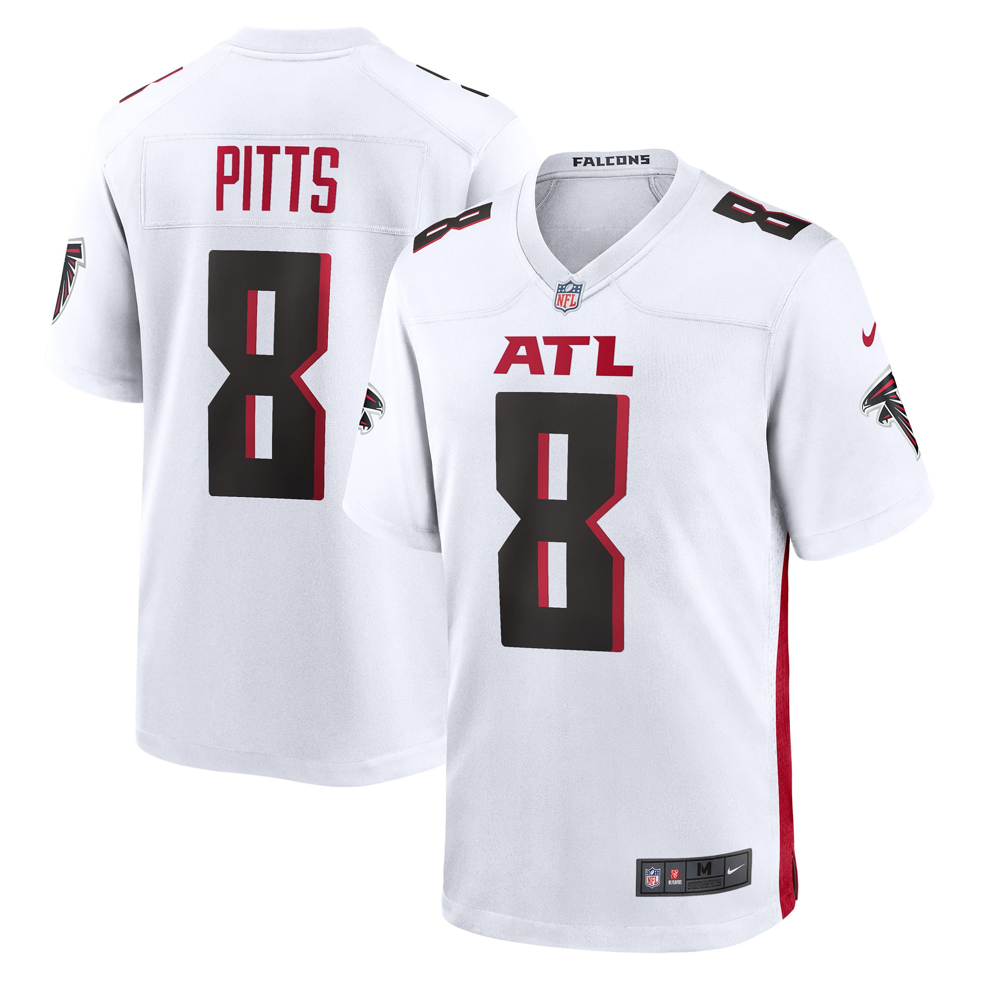 Kyle Pitts Atlanta Falcons Game Player Jersey White