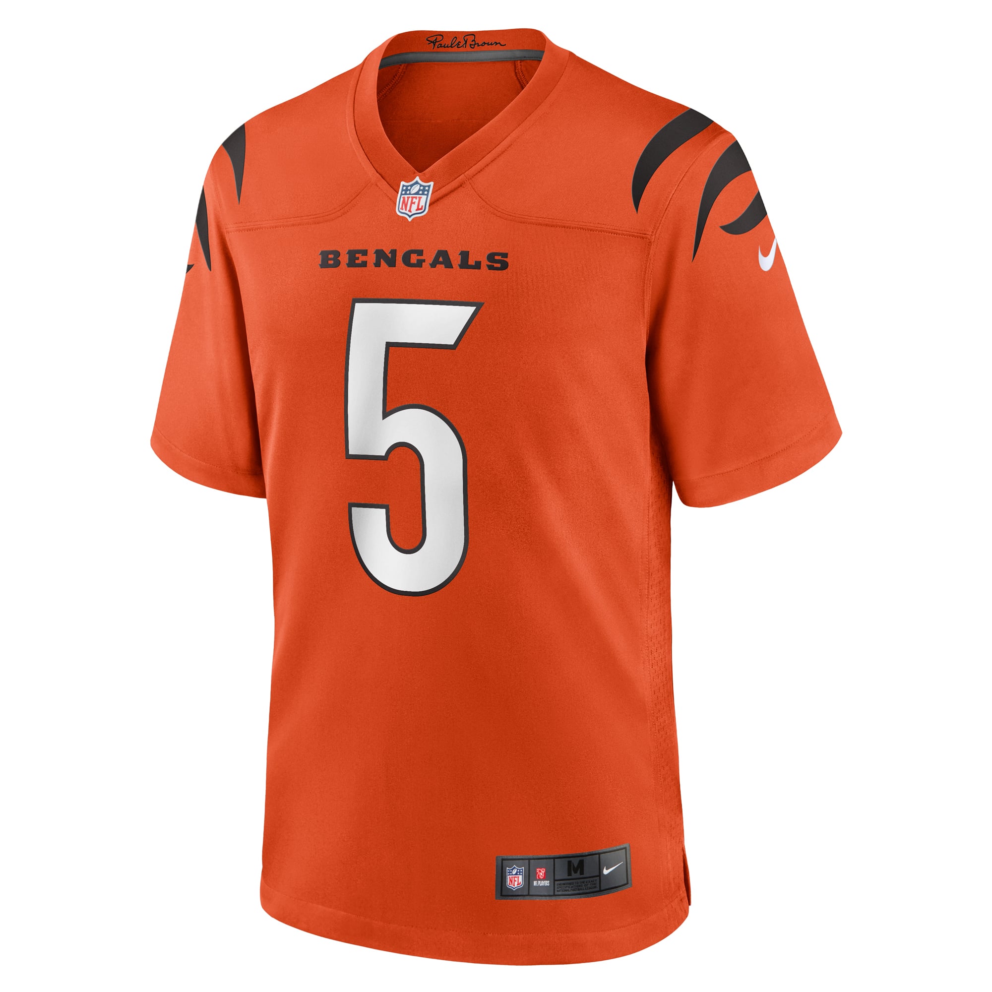 Tee Higgins Cincinnati Bengals Alternate Game Jersey Orange