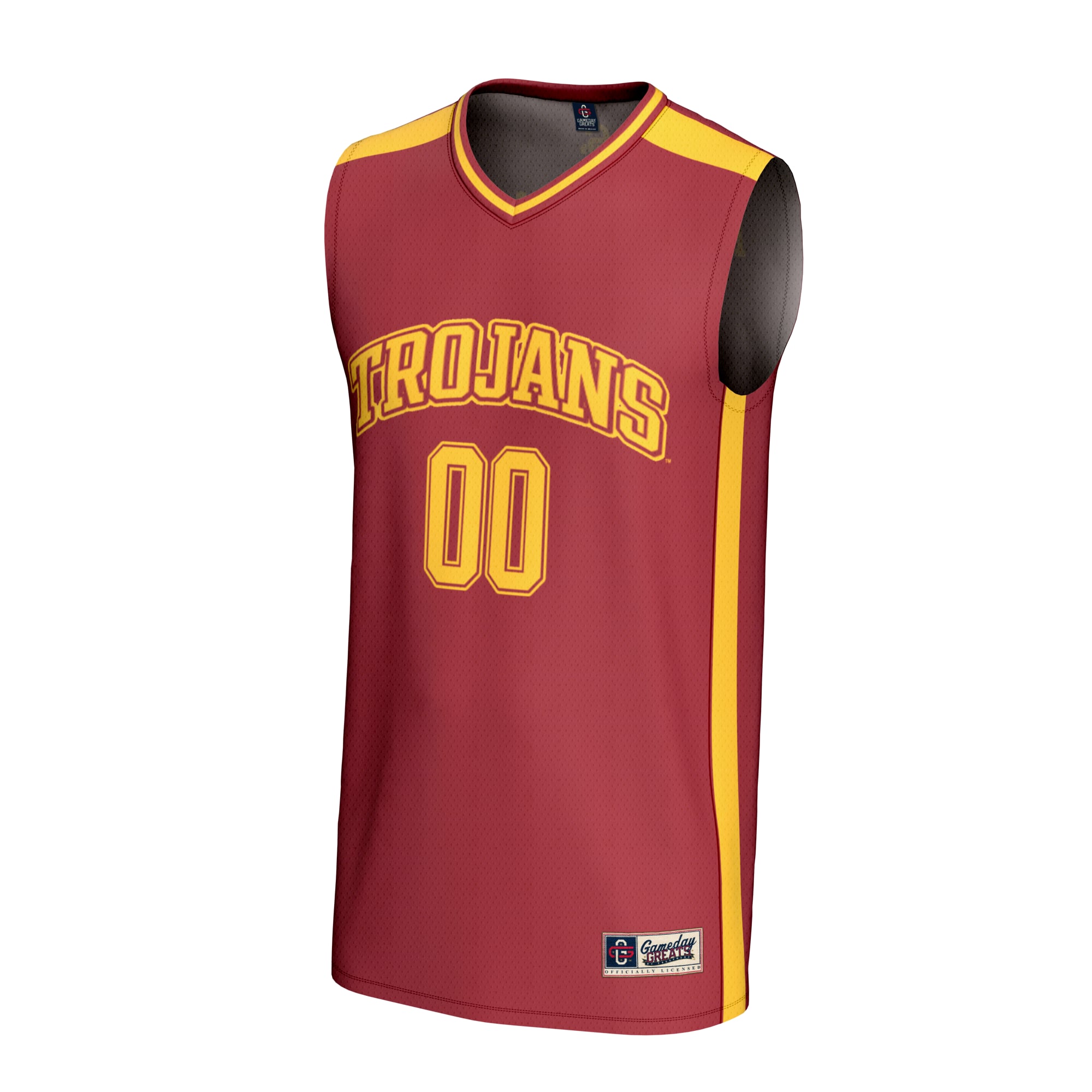 USC Trojans Youth NIL Pick A Player Lightweight Men's Basketball Fashion Jersey Cardinal