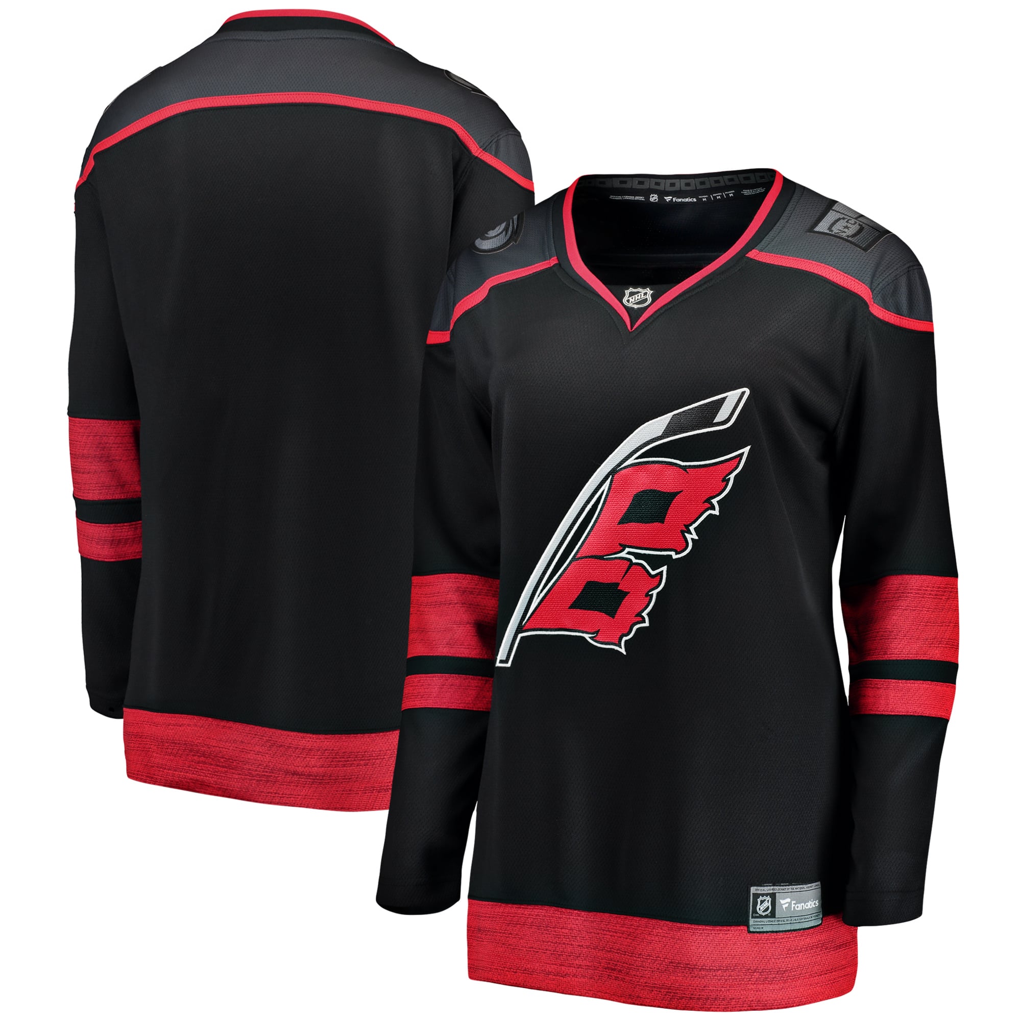 Carolina Hurricanes Women's Home Breakaway Jersey Black