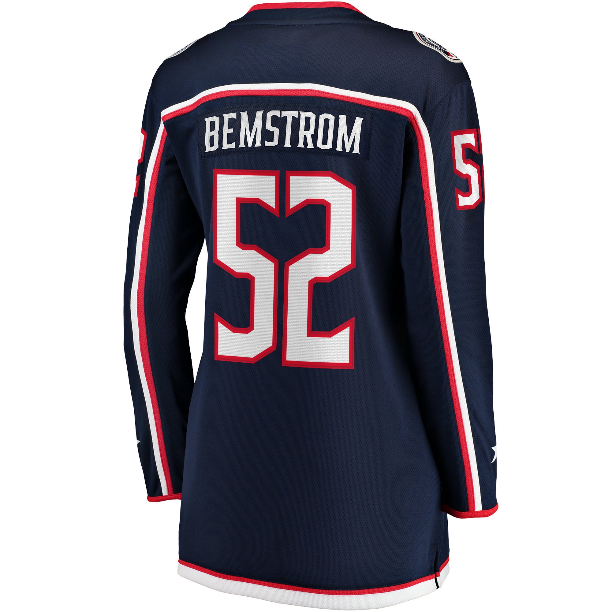 Emil Bemstrom Columbus Blue Jackets Women's Home Breakaway Player Jersey Navy