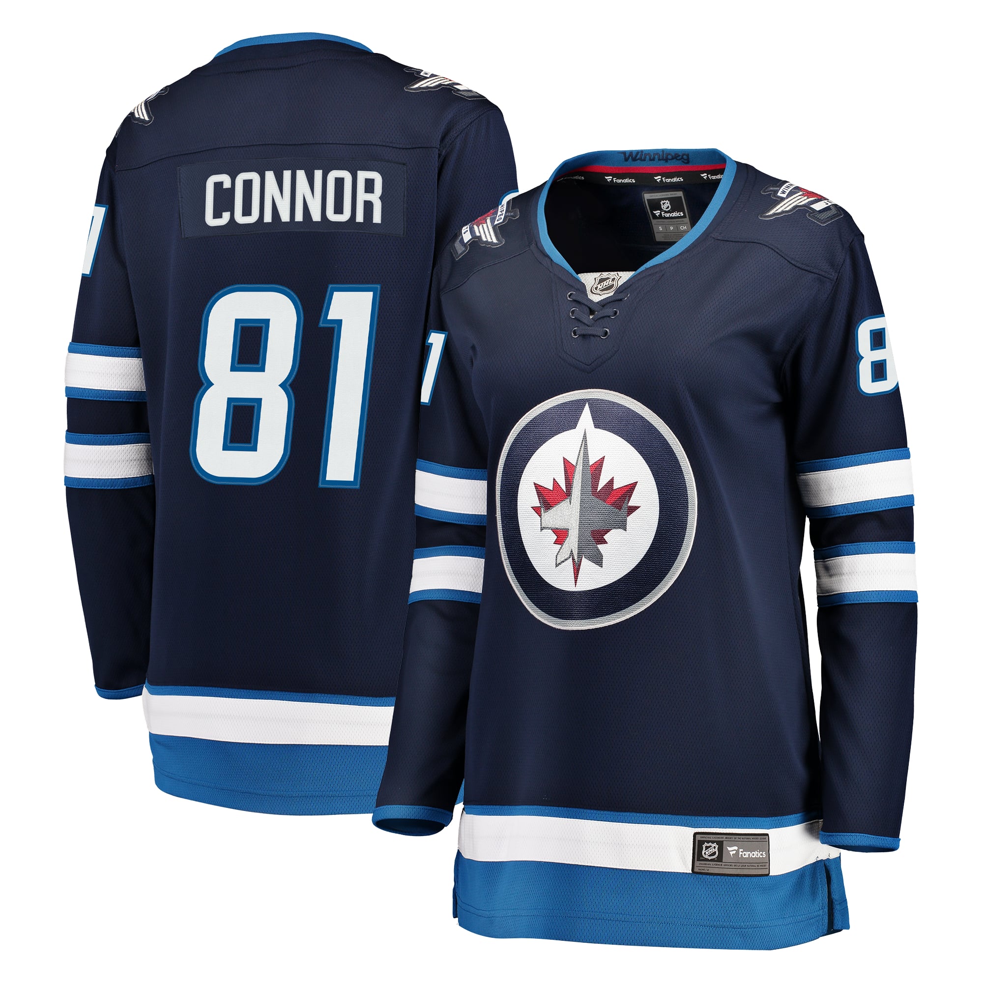 Kyle Connor Winnipeg Jets Women's Breakaway Player Jersey Navy