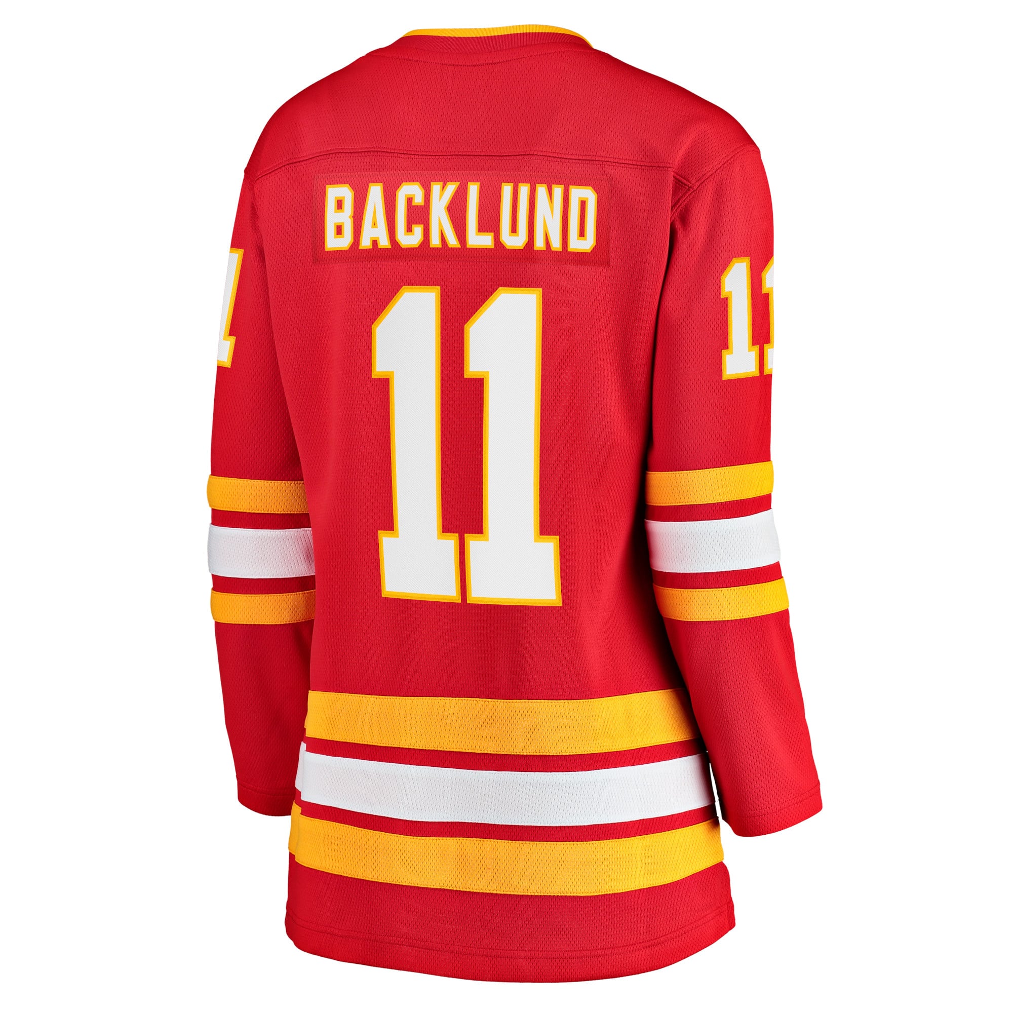 Mikael Backlund Calgary Flames Women's Home Team Breakaway Player Jersey Red