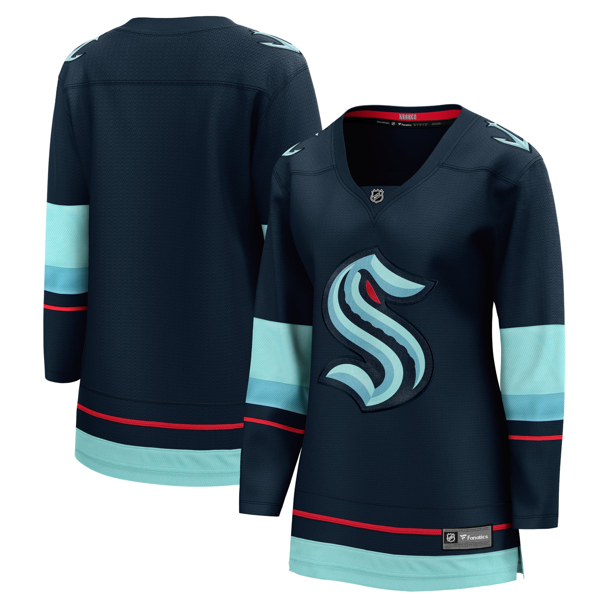 Seattle Kraken Women's Home Breakaway Jersey Navy