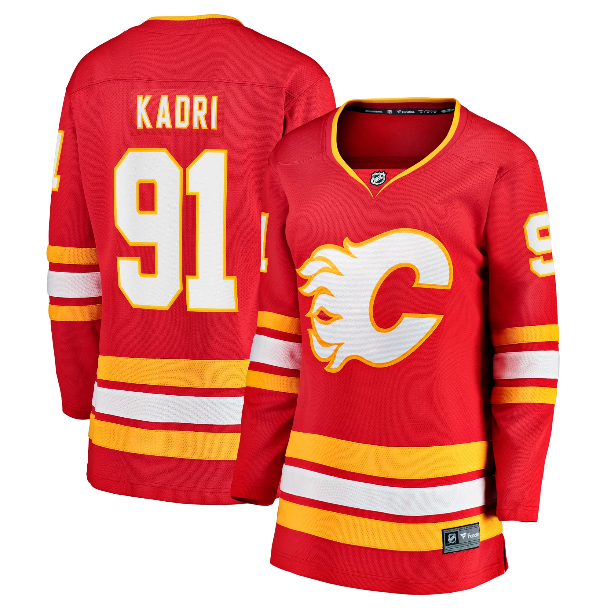 Nazem Kadri Calgary Flames Women's Home Breakaway Player Jersey Red