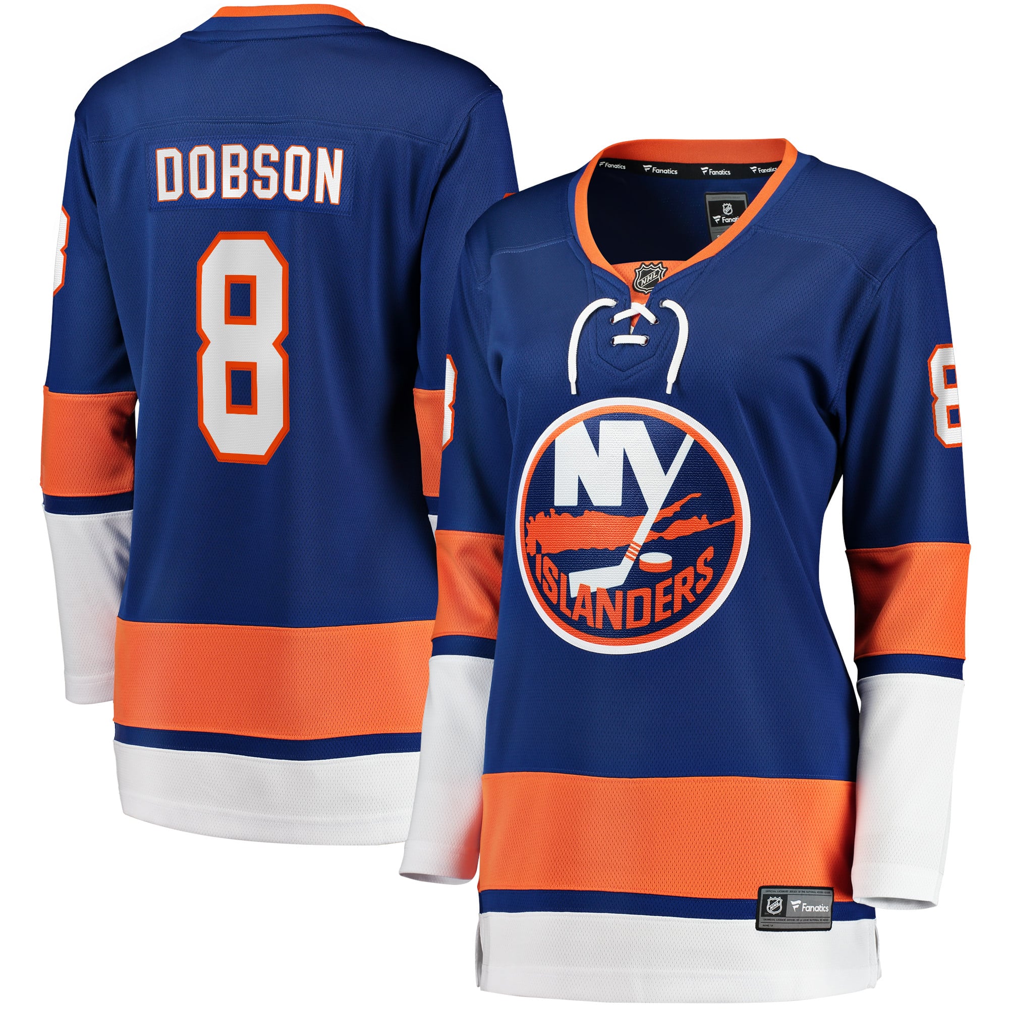 Noah Dobson New York Islanders Women's Home Breakaway Player Jersey Royal