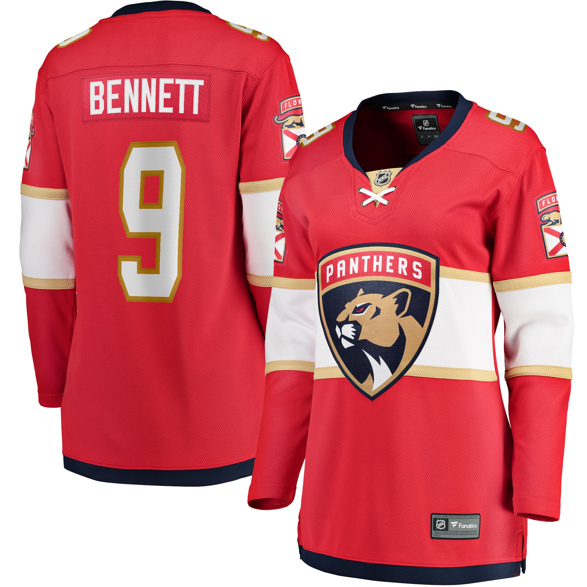 Sam Bennett Florida Panthers Women's Home Breakaway Replica Jersey Red