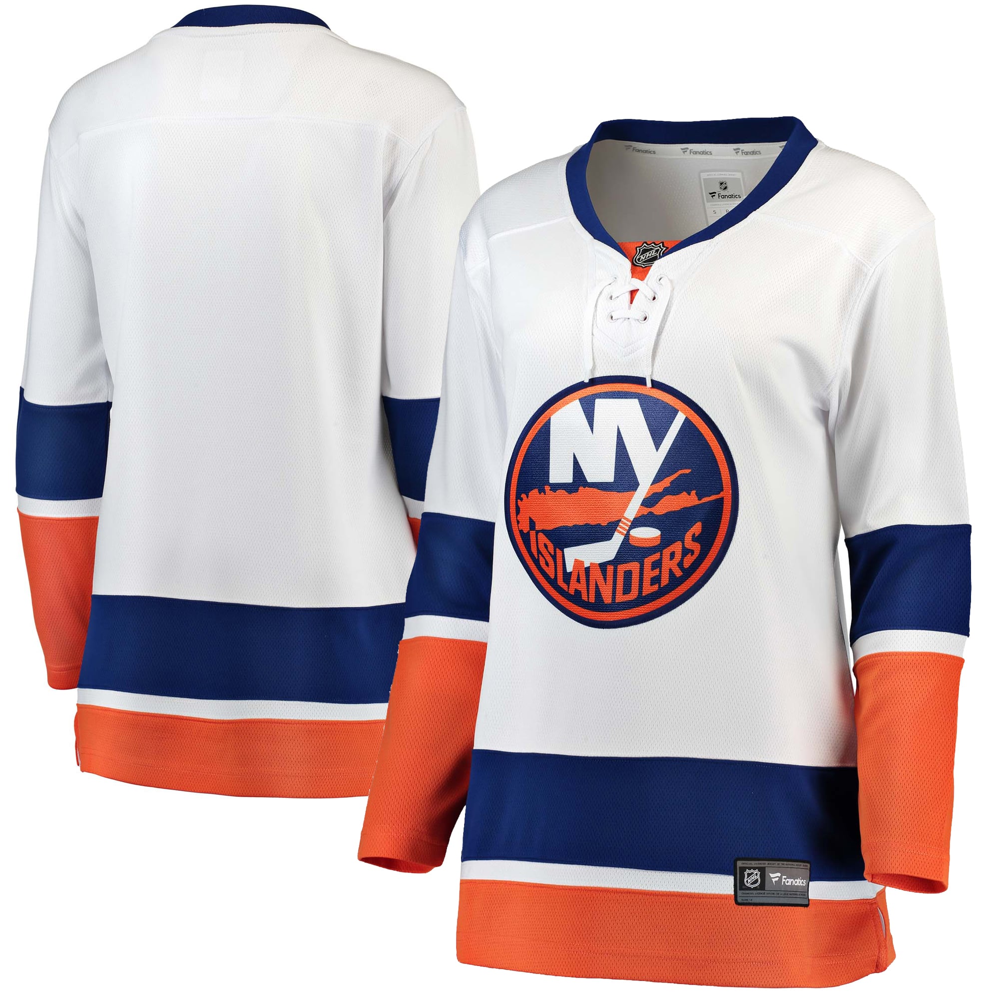 New York Islanders Women's Away Breakaway Jersey White