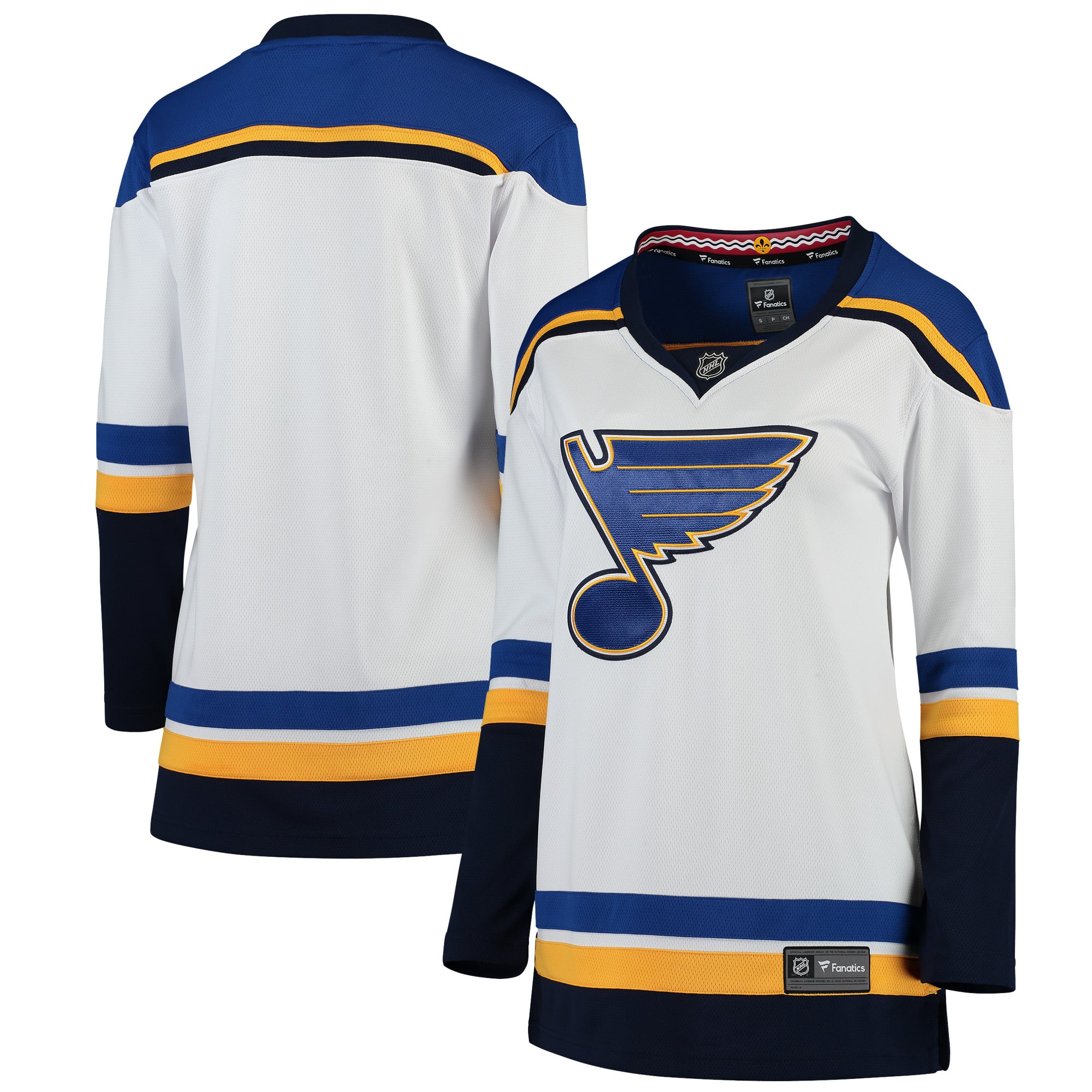 St. Louis Blues Women's Away Breakaway Jersey White