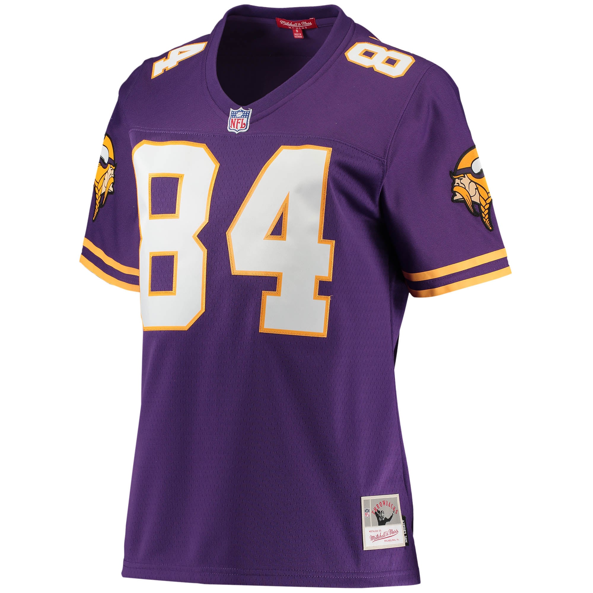 Randy Moss Minnesota Vikings Mitchell & Ness Women's Legacy Replica Team Jersey Purple