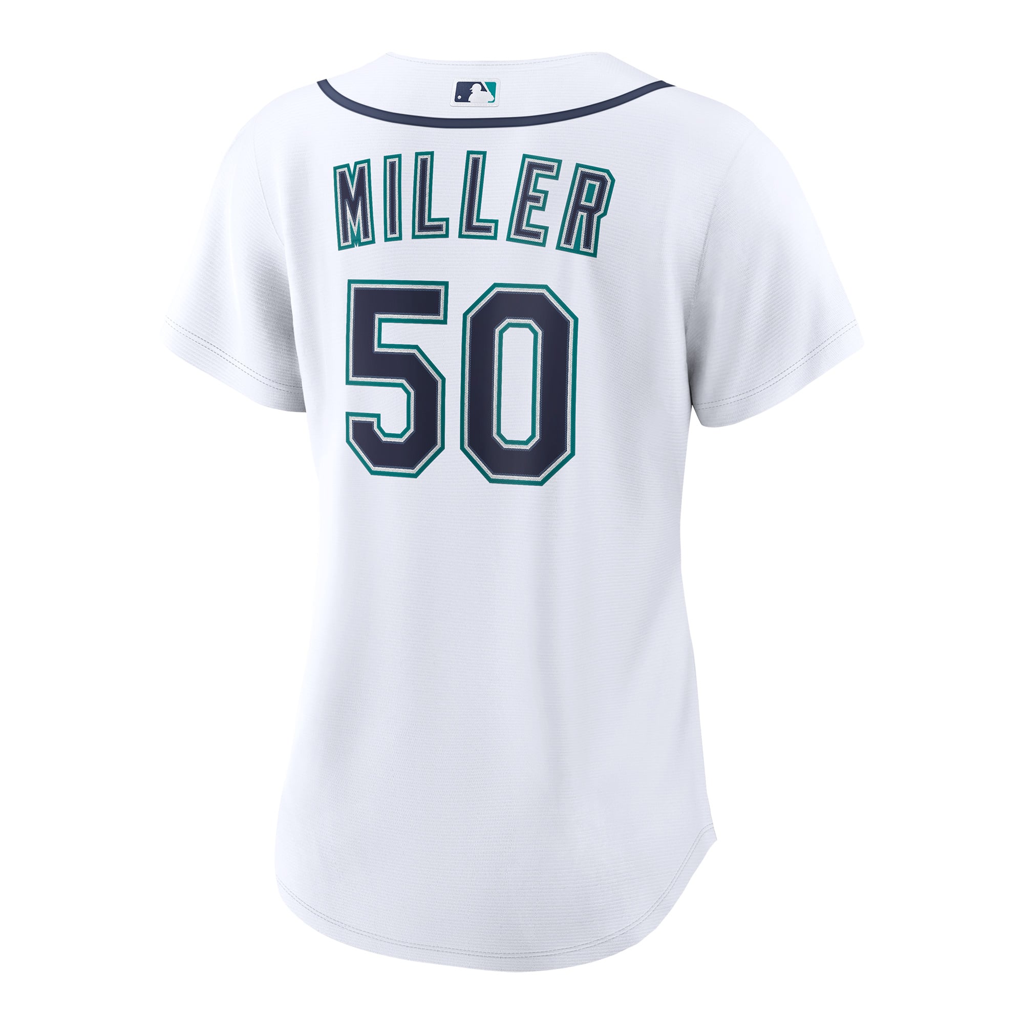 Bryce Miller Seattle Mariners Women's Home Replica Jersey White