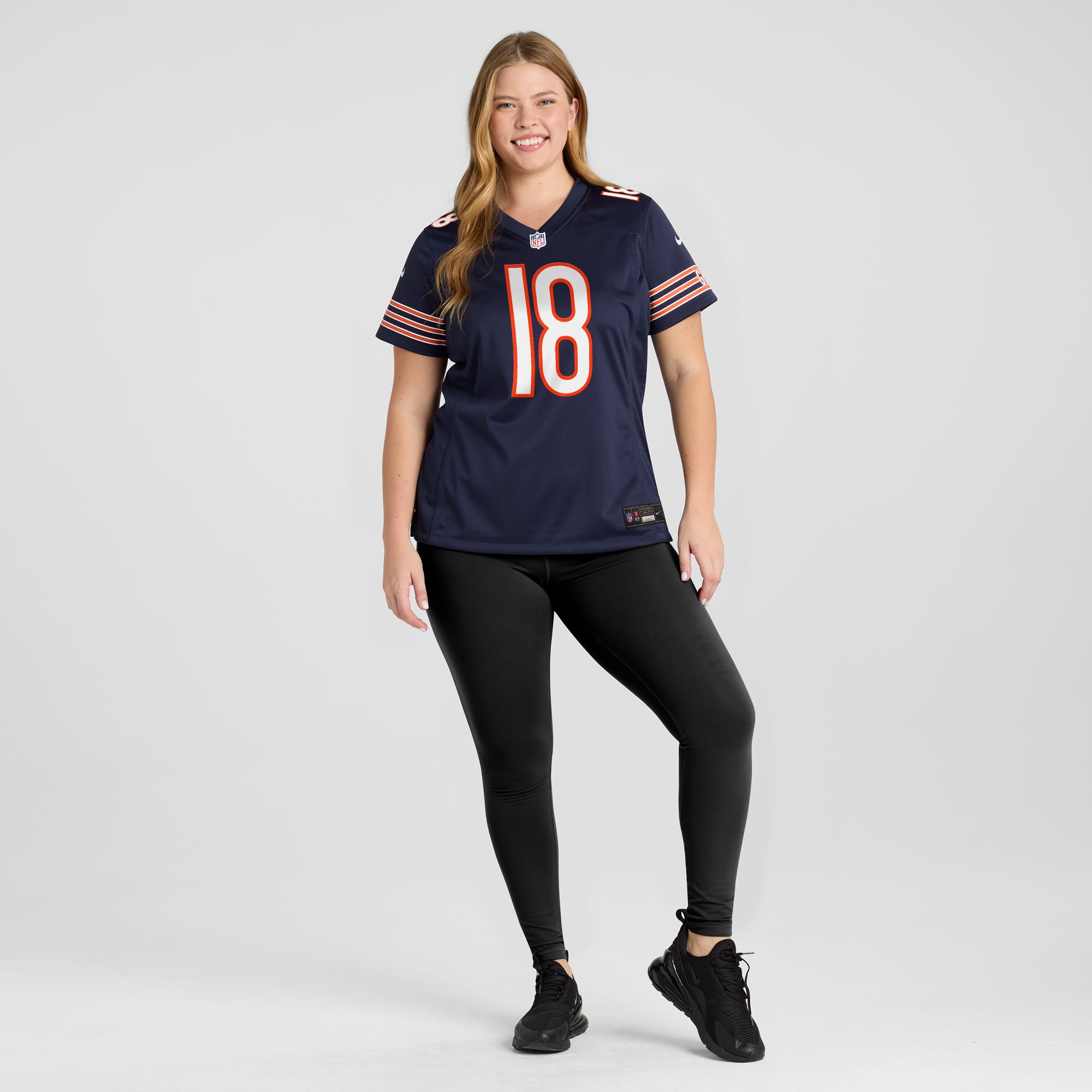 Caleb Williams Chicago Bears Women's Player Game Jersey Navy