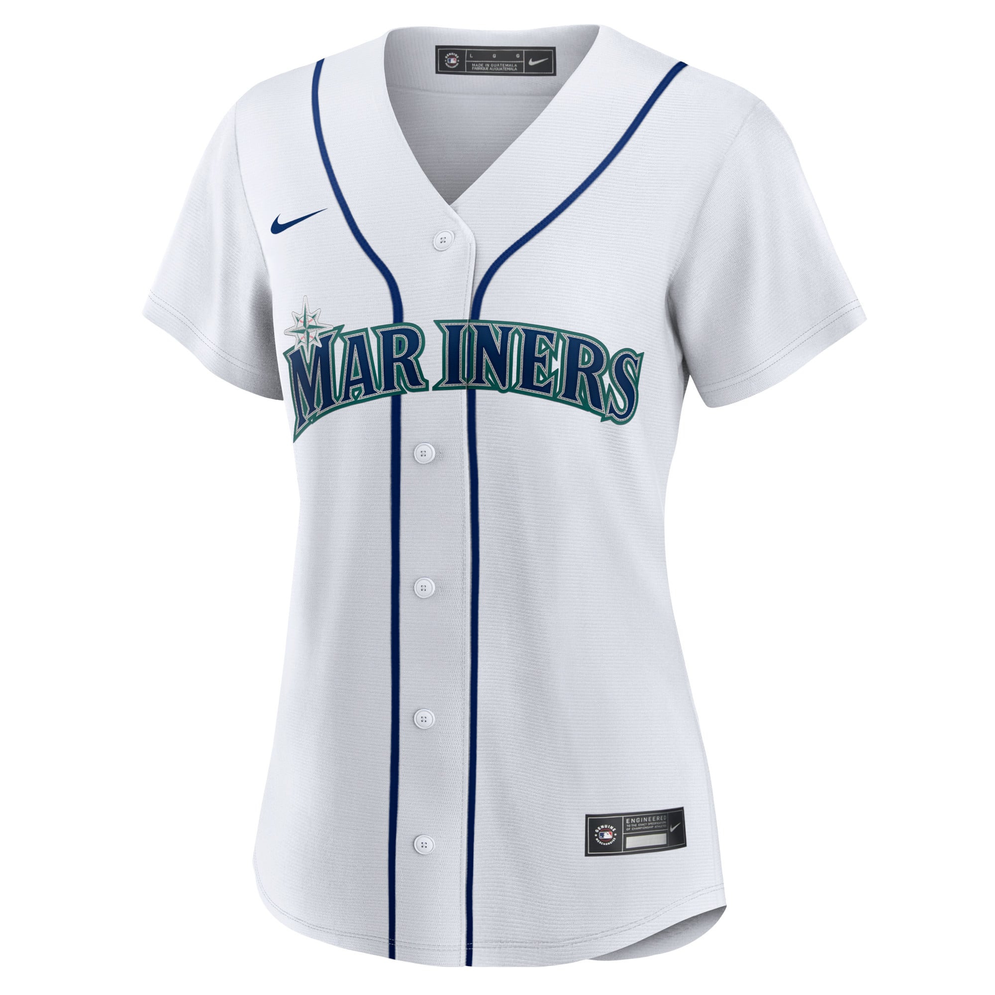 Julio Rodriguez Seattle Mariners Women's Home Replica Player Jersey White
