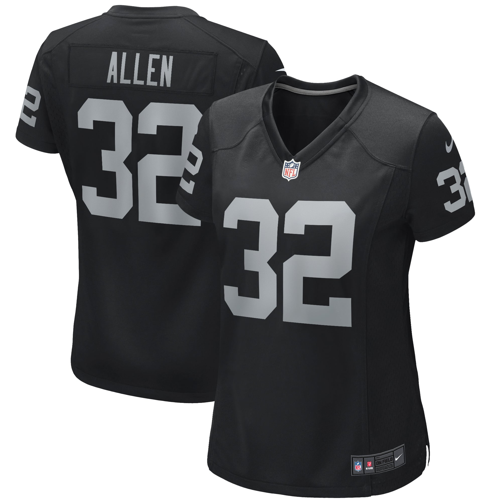 Marcus Allen Las Vegas Raiders Women's Game Retired Player Jersey Black