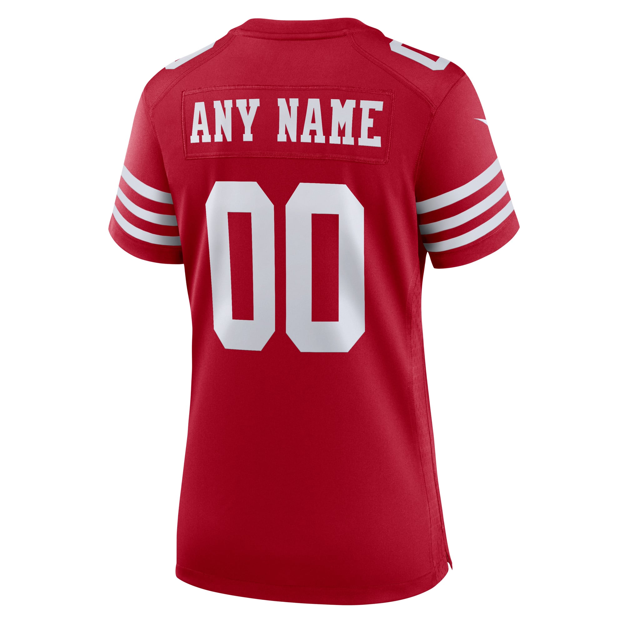 San Francisco 49ers Women's Game Custom Jersey Scarlet