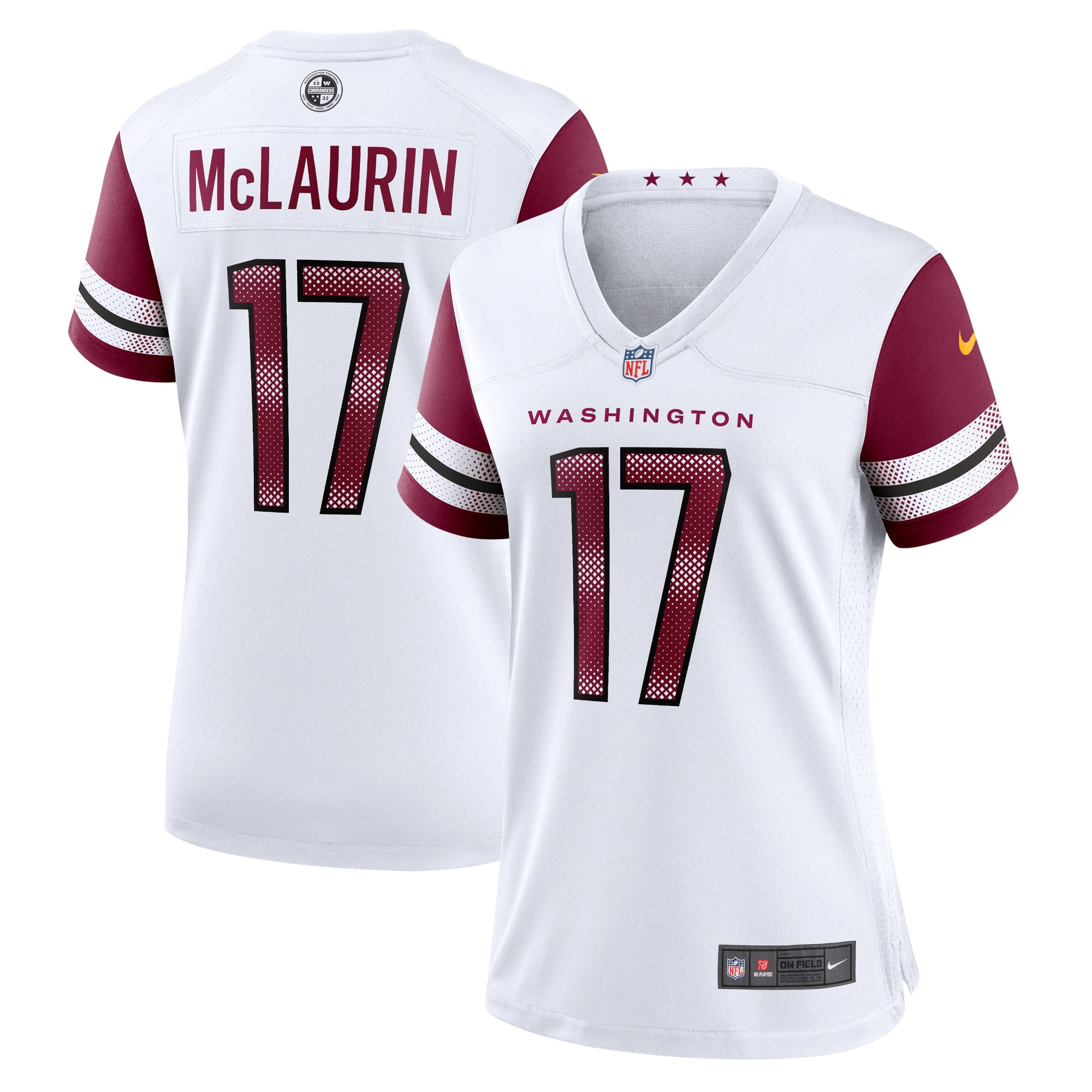 Terry McLaurin Washington Commanders Women's Game Jersey White