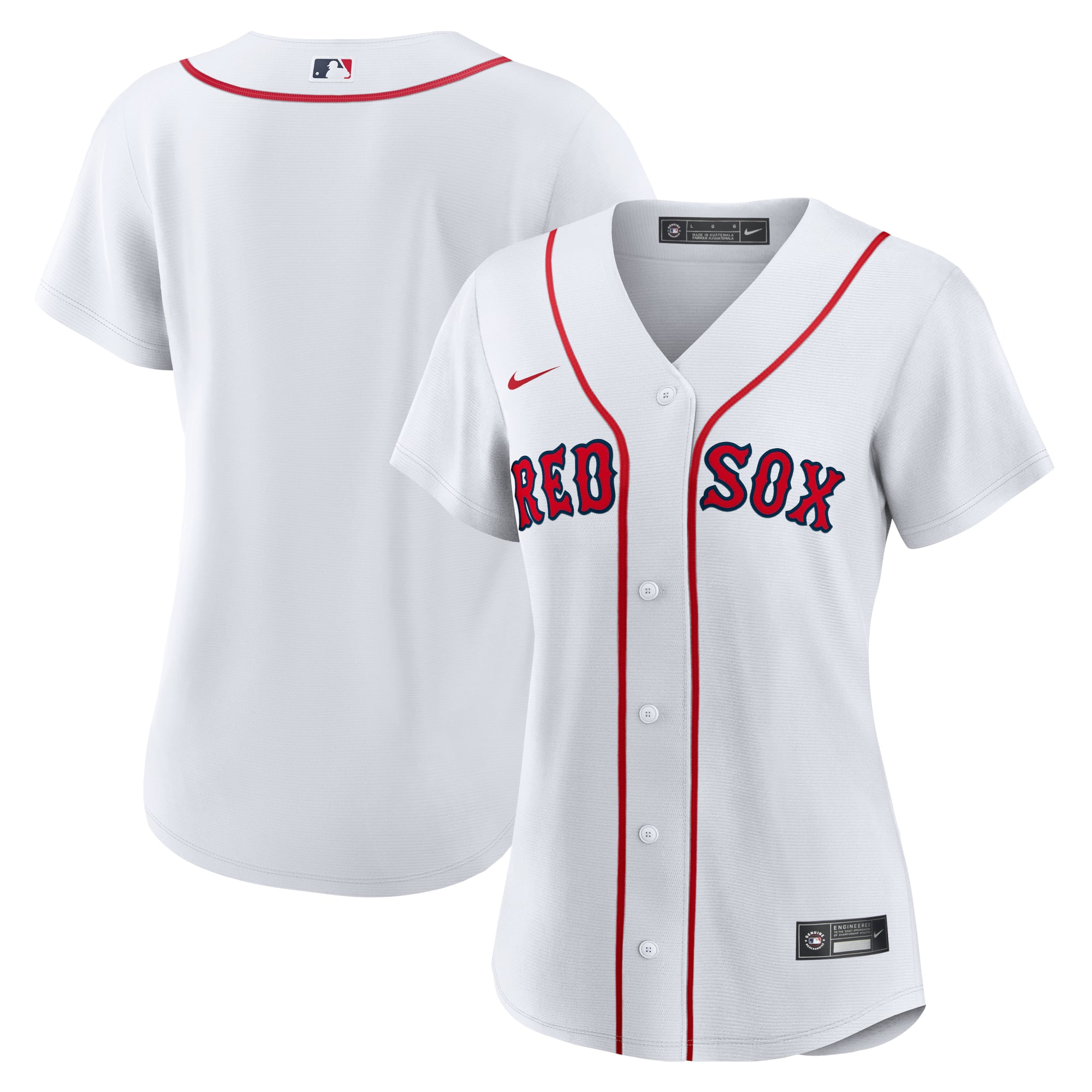 Boston Red Sox Women's Home Replica Team Jersey White