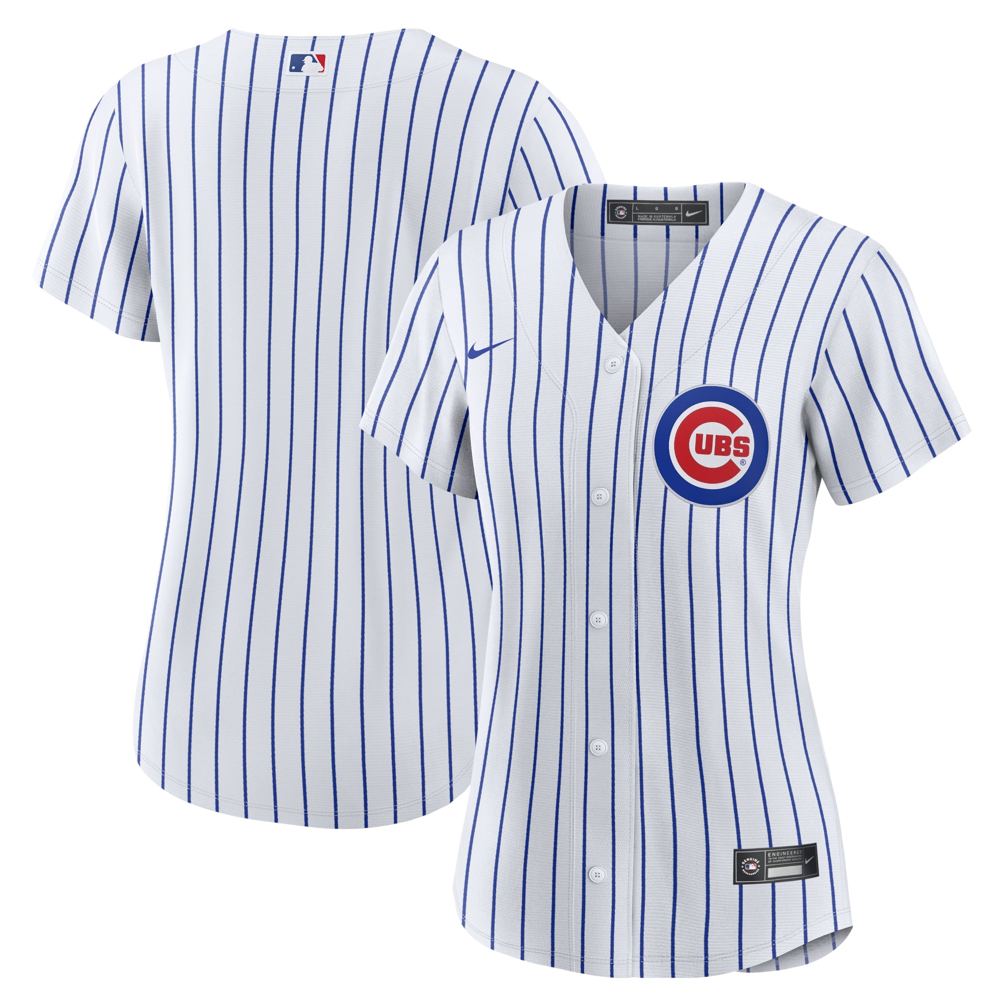 Chicago Cubs Women's Home Replica Team Jersey White